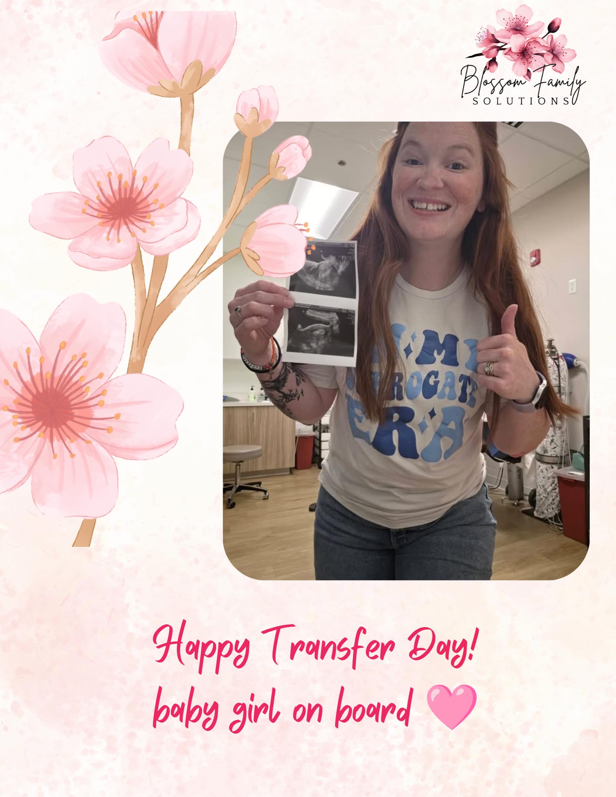 Yesterday Clysta had her embryo transfer done at @idaho.reproductive. One precious baby girl is on board!
What’s next? Clysta will have a blood test in 9 more days. Please send prayers and positive vibes for a successful transfer! 🤞🏻 🍀 🙏🏻