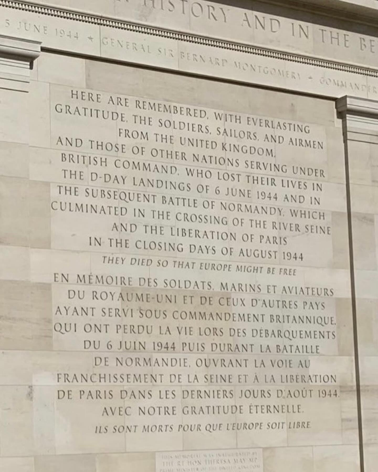 In grateful memory on the 82nd anniversary of D-Day.