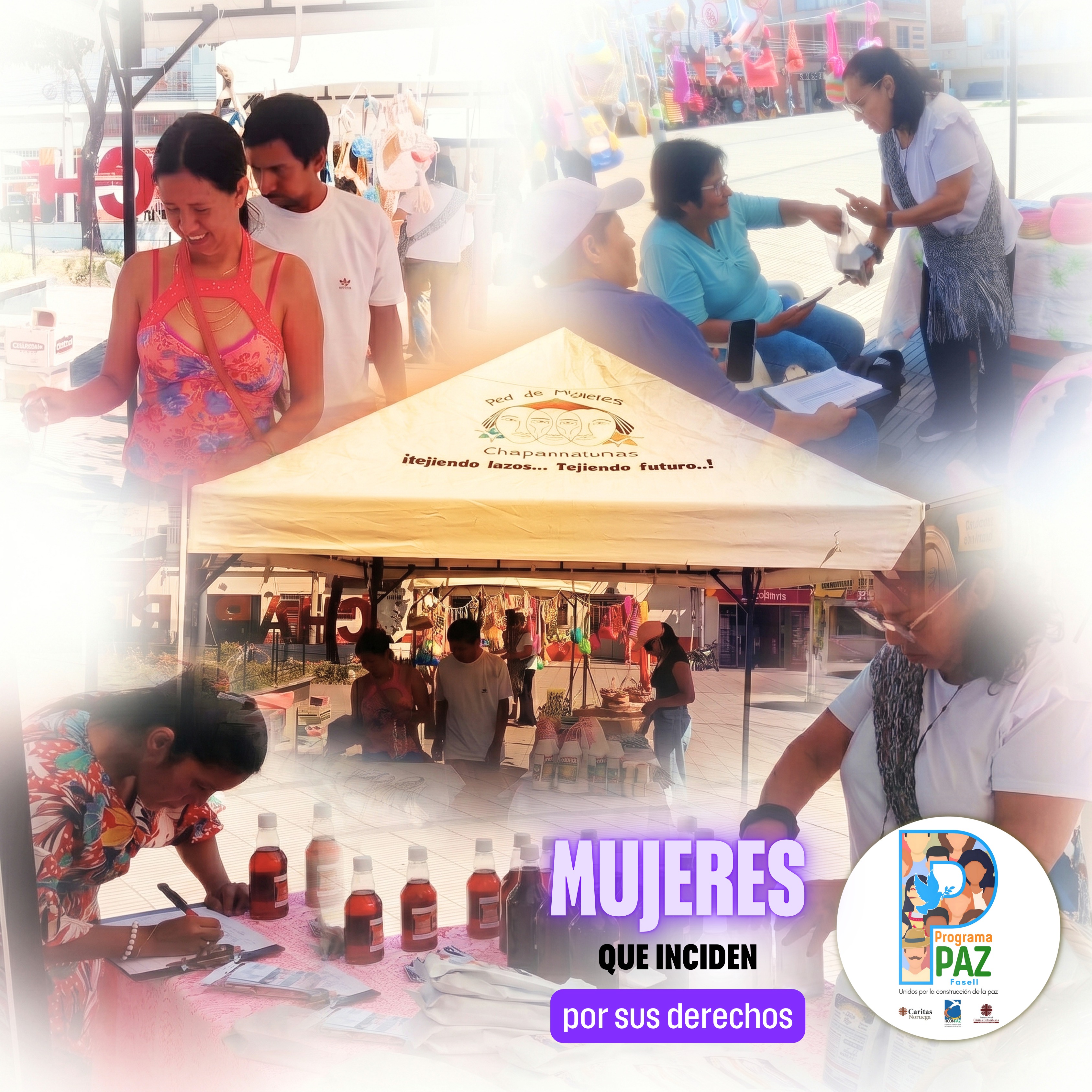 La @reddemujereschaparralunas_ realizó el 8 y 9 de mayo de 2026, en Chaparral, la jornada “Acciones de Cambio Cultural”, una iniciativa orientada a promover y defender los derechos sexuales y reproductivos de las mujeres.
Durante la actividad, realizada en el Parque de los Presidentes, mujeres artesanas de la organización expusieron sus emprendimientos y compartieron mensajes pedagógicos y de sensibilización con la comunidad, a través de la entrega de llaveros representativos y piezas educativas sobre la importancia de garantizar y proteger estos derechos.
Esta acción hizo parte de la estrategia de incidencia y visibilización territorial de la organización, fortaleciendo su presencia comunitaria y promoviendo la construcción de paz con enfoque de género en el municipio de Chaparral.
El Programa Paz - Fase II es acompañado por FICONPAZ, con el apoyo de @caritas_norge
#programapazfase2
#programapazfase2ficonpaz
#unidosporlaconstruccióndelapaz
