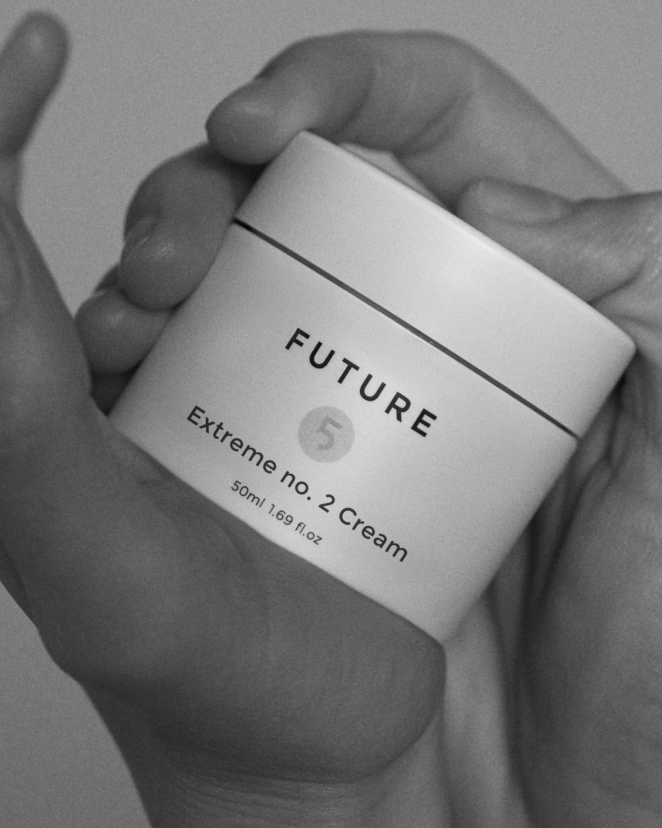 Dry skin doesn’t take a summer vacation.
EXTREME NO. 2 CREAM offers refined comfort for dry skin stressed by sun, air-conditioning, flights, and frequent cleansing.
Enriched with a hydrating complex, Squalane , Hydrolysed Silk, Lecithin, and botanical actives, it nourishes deeply while maintaining a lightweight, breathable feel.
#FutureThe5Elements #TheFiveElementsOfBalance #FutureSkinRitual #CraftedForSkinFuture #TheCircleOfThe5Elements