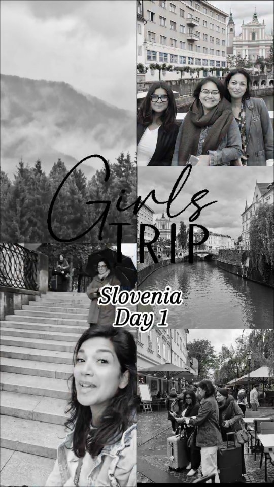 Touchdown in Slovenia 🇸🇮
Day 1
Cute Airbnb, getting glam with the girls, delicious food, lots of laughter, and a sunset stroll through Ljubljana.
The perfect start to our girls' getaway. ❤️
#GirlsTrip #style_with_tia #Ljubljana #TravelWithFriends #EuropeanEscape