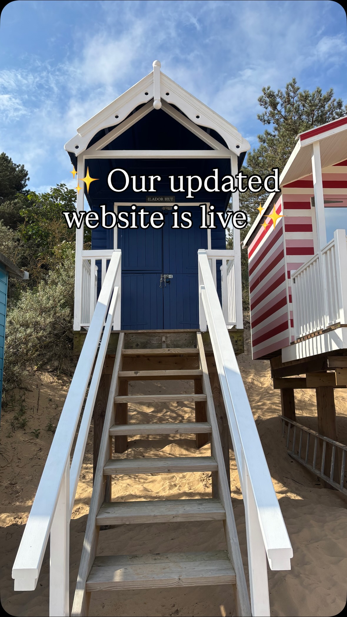 It’s been a bit of a mission but the updated website is now live 🎉🥳🍾
Hopefully it’s now easier than ever to work out which hut is perfect for your happy hut day as well as finding answers to your burning questions 🙌🏻
Let us know what you think in the comments below! Or let us know what you’d still like to feature ⬇️