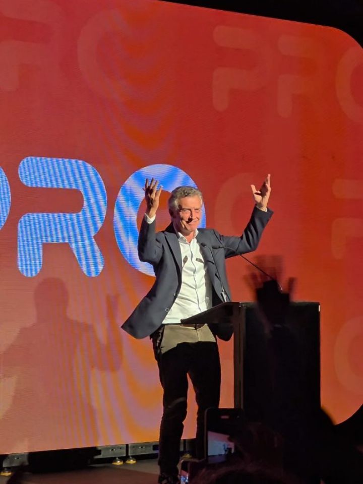 Que lindo recibirte en Santa Fe @mauriciomacri.