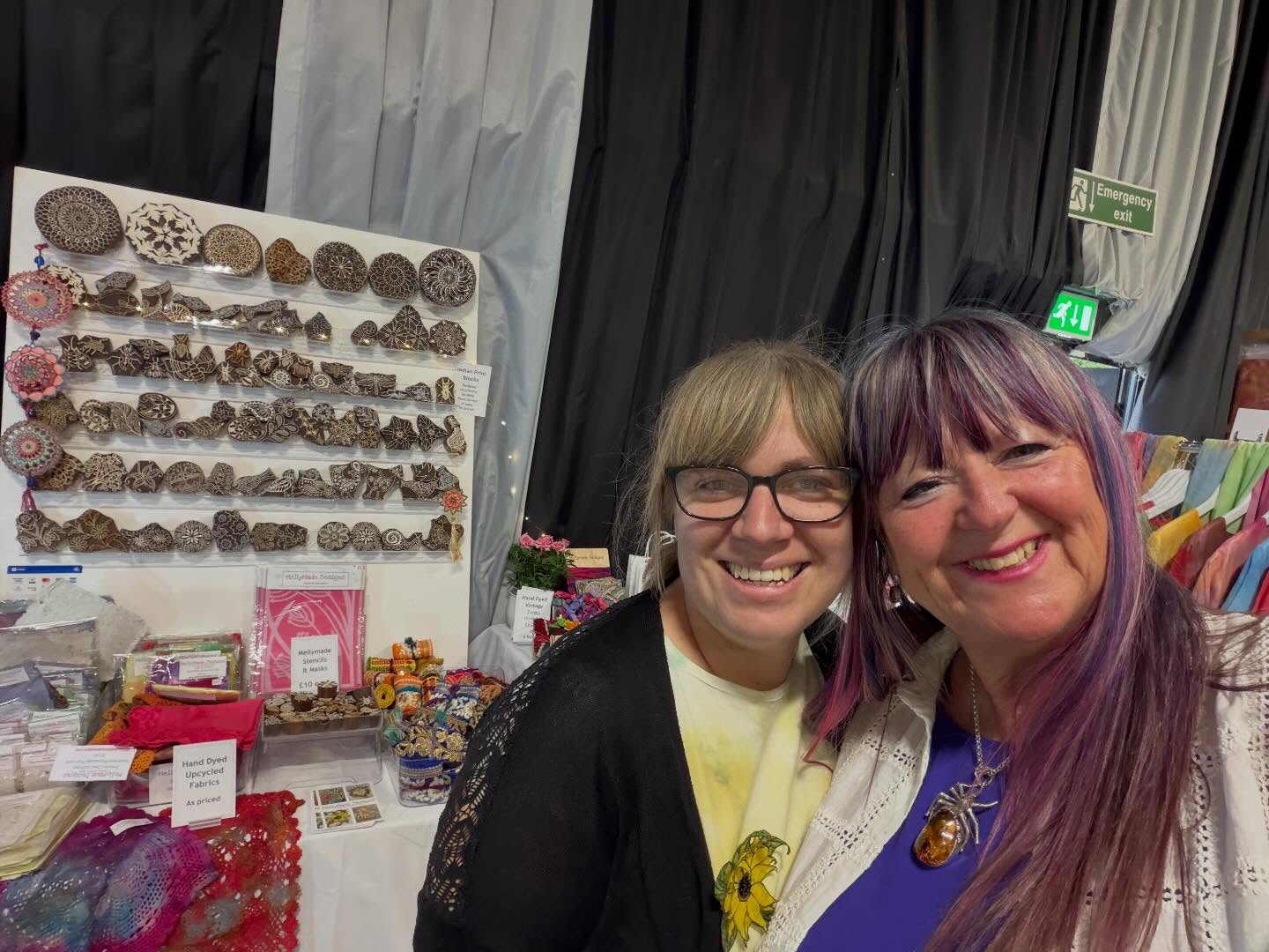 Thank you everyone for visiting us at Spalding Quilt Show. Now for the next one, Ely Home and Garden Show where will be selling my artwork. Such a beautiful venue and worth a visit 19th/20th June.