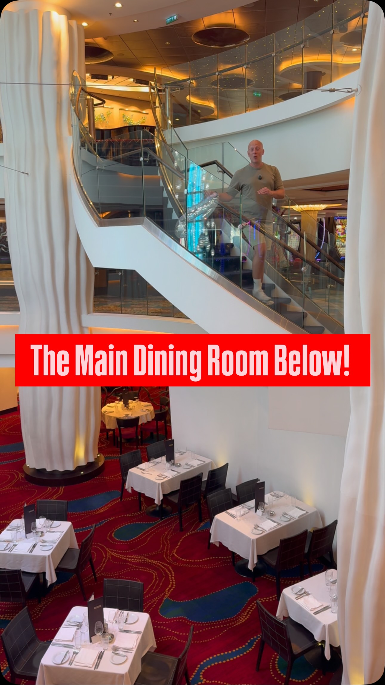 No Central Staircase and the main dining room Taste below
Some Very Interesting Tips from onboard Norwegian Epic 😂
#CruiseNorwegian #TomAndDomTravel #Epic #CruiseTips