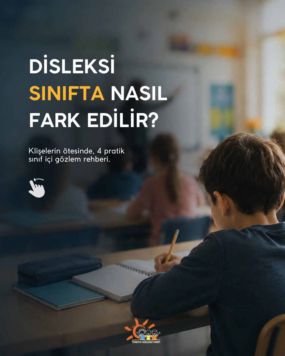 Disleksi sınıfta nasıl fark edilir?
Her çocuk aynı şekilde öğrenmez.
Bazı çocuklar sözlü olarak kendini çok güçlü ifade ederken okuma ve yazmada zorlanabilir. Bazıları tahtadaki bilgileri defterine aktarırken satır atlayabilir, kelimeleri eksik yazabilir ya da sınıfın temposunu yakalamakta güçlük çekebilir.
Bu belirtiler her zaman disleksi anlamına gelmez. Ancak çocuğunuzun öğrenme sürecinde tekrar eden güçlükler gözlemliyorsanız, bunları dikkatle takip etmek önemlidir.
Erken farkındalık ve doğru destek, çocukların potansiyellerini ortaya çıkarmalarında büyük rol oynar. 🌱
#özelöğrenmegüçlüğü #disleksi #dehb #dyslexia #farkindalik