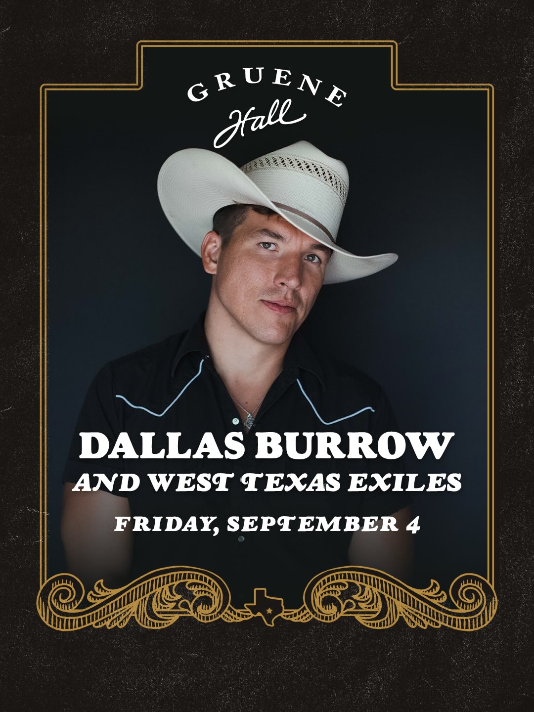 Hey y’all! Tickets are now on sale for my big album release show and co-bill with my good pals @westtexasexiles on Friday, September 4th, at the world famous @gruenehall Texas’ oldest dancehall! Spread the word, and get those tickets at www.gruenehall.com
@40belowrecords
@atomicmusicgroup