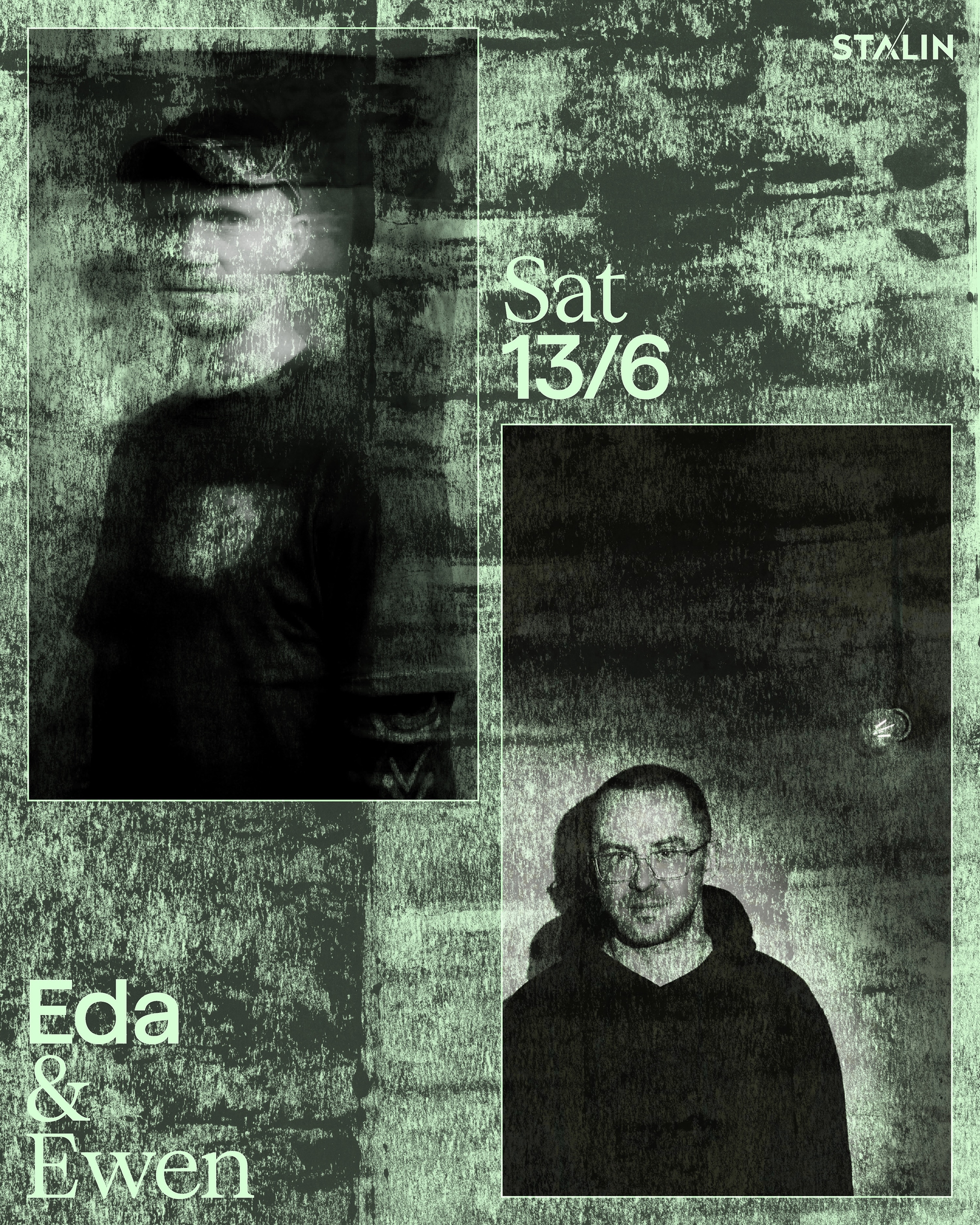 EDA and EWEN, curators and initiators of the newly born @sfera_festival , landing mid-July near Prague. Two well rooted figures from the electronic and dance music scene, united by a passion for DIY events and vinyl only deejaying.