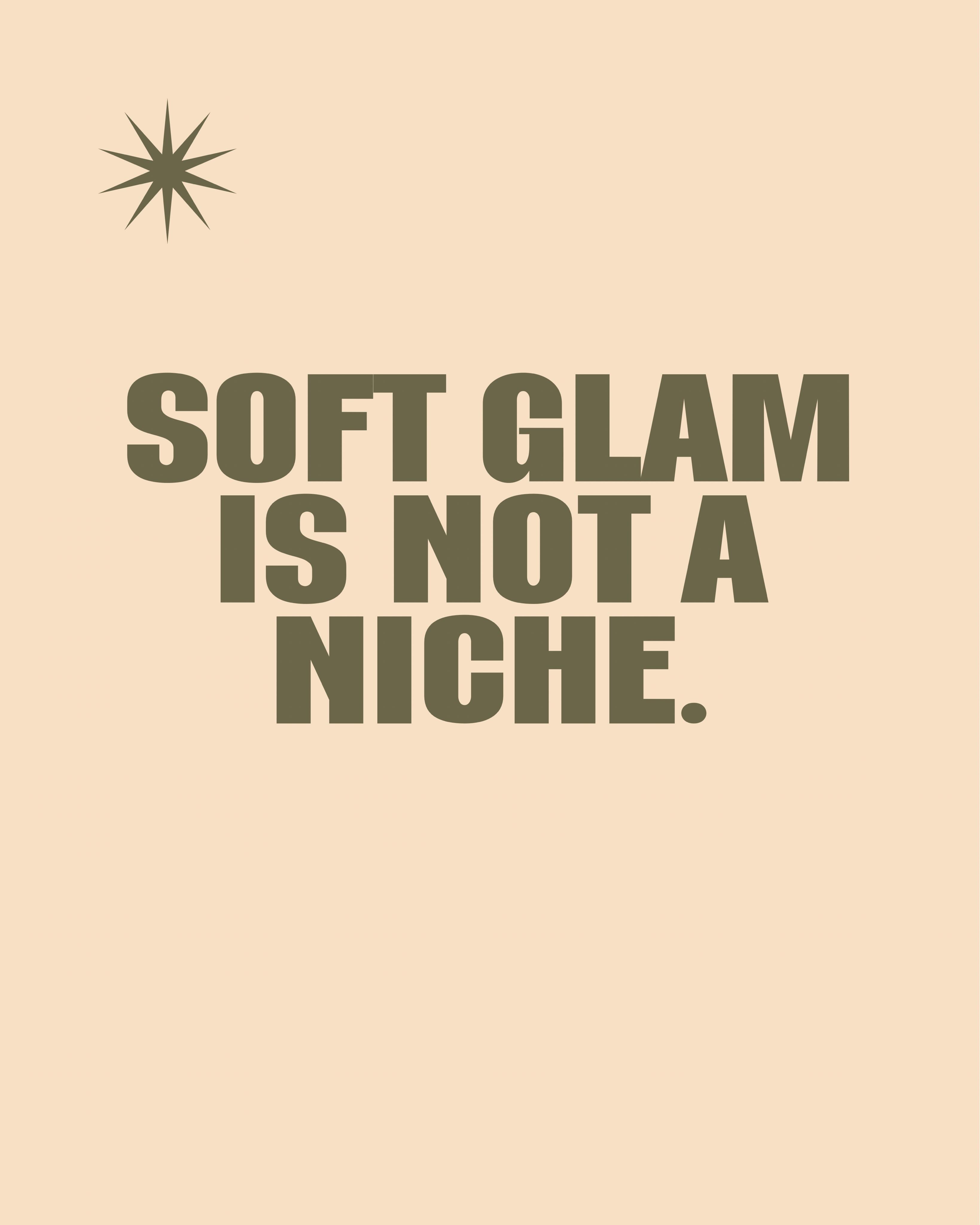 THIS IS ONE OF THE REASONS YOU’RE STUCK!
Soft glam is not a niche, beaut. Neither is Hollywood waves. Neither is editorial bridal.
I know… I know. You’ve been told to pick a style and own it. Master one look and the clients will come.
So you did. And then so did everyone else. 🙃
When your niche is an aesthetic, you’re competing on look. And looks can be copied. Googled. Downloaded. Taught.
So you end up in a race to the bottom where clients shop by style, not by YOU.
And that’s exactly why you’re stuck explaining your prices. Justifying your worth. Keeping your rates low just to get the booking.
Your actual niche…. It’s YOU! 🫵🏻
Your vibe. Your values. The type of woman you’re magnetised to work with. The energy you bring into that bridal suite. The conversation that makes her feel like she’s known you for years.
THAT is what can’t be copied.
So the real questions are… what’s MY vibe? And what’s the vibe of the woman I’m trying to attract?
Answer those. Show up as that. And watch the discount-hunters disappear!
Come find me if you’re ready to figure it out. 🙌🏻