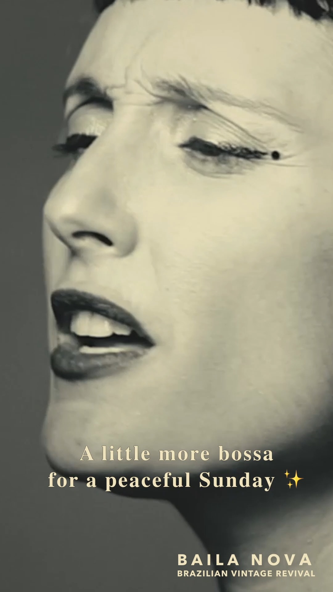 A little more bossa
for a peaceful Sunday ✨ #bossanova #chegadesaudade