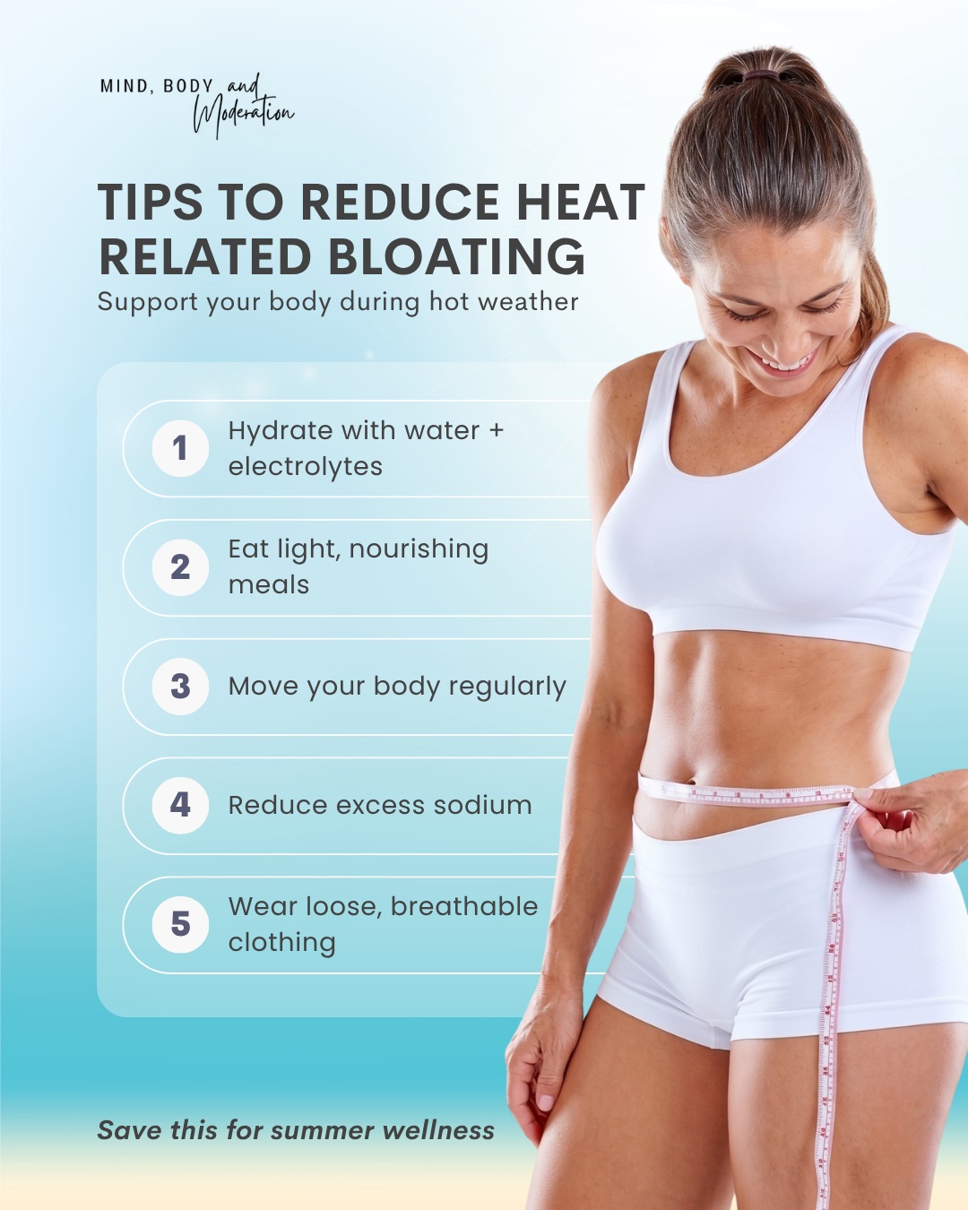Hot weather can leave your body feeling swollen, sluggish, and uncomfortable—but a few simple habits can make a big difference.