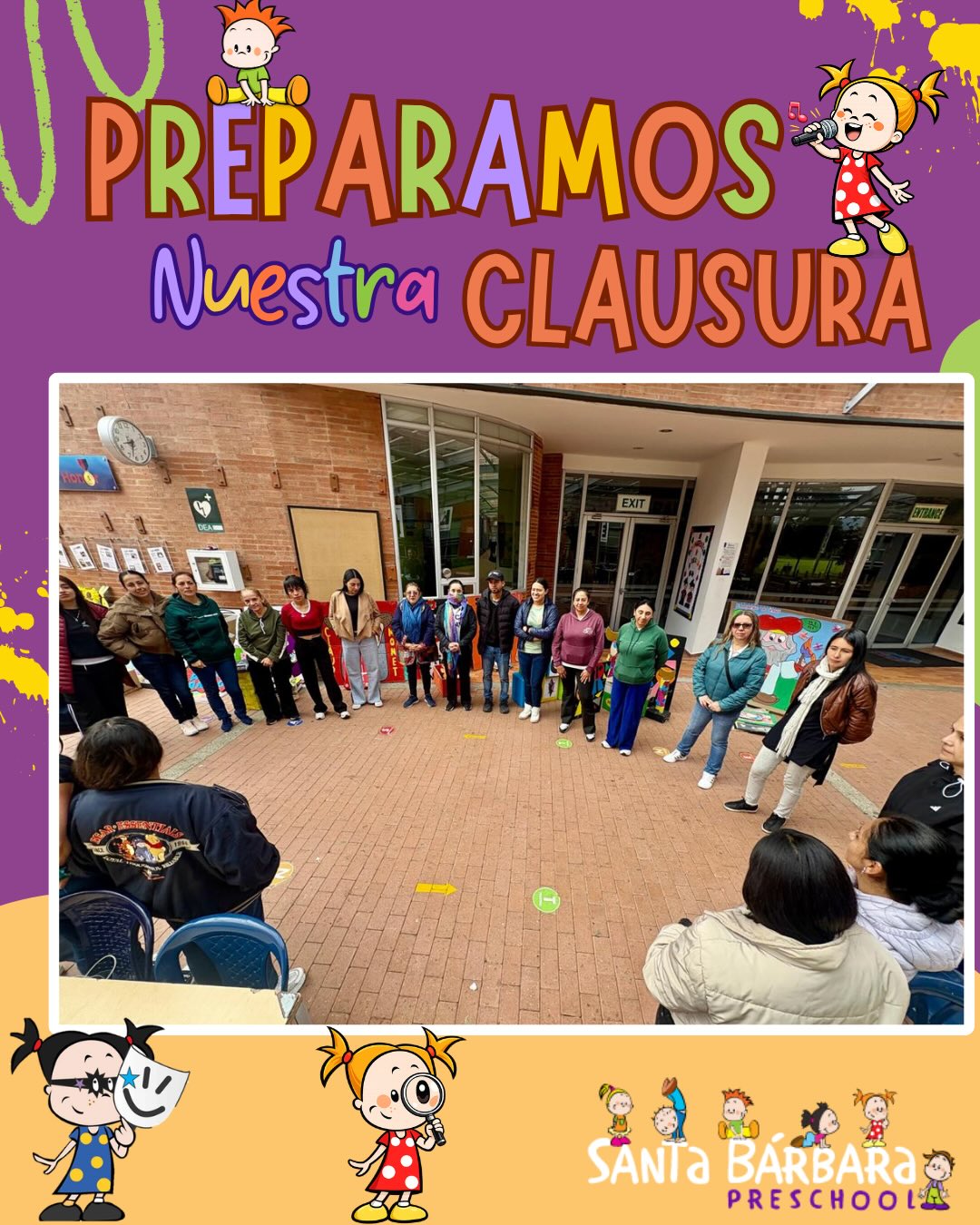 Montando nuestra clausura para mañana! ✨
Con mucha emoción y entusiasmo, ultimamos cada detalle para vivir una celebración inolvidable
#santabárbarapreschool #MomentosEspeciales #InfanciaFeliz #ColegioRochester