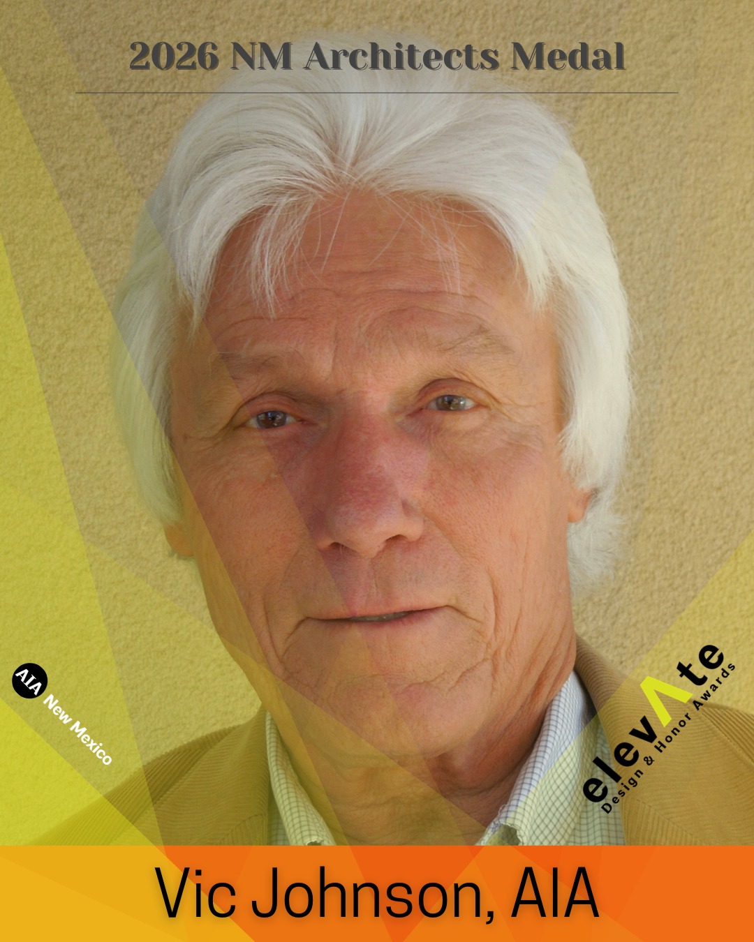 elevAte 2026 New Mexico Architects Medal: Vic Johnson, AIA.
In 2025, Vic was honored with the Turquoise Medal, the highest distinction awarded by the AIA Santa Fe Chapter. Licensed since 1974, Vic has built a career defined by design excellence, professional leadership, and a deep commitment to the architectural character of Santa Fe and the Southwest. As principal of Victor Johnson Architect, he has contributed projects that balance innovation with tradition, clarity with responsiveness to site, and enduring quality with cultural stewardship.
Vic's work reflects a thoughtful approach to architecture as both craft and context, consistently demonstrating rigorous problem-solving and sensitivity to the human experience. His reputation rests not only on the buildings he has designed but also on his role as mentor, collaborator, and advocate for the profession.
#architecture #leadership #design #architect #awards #elevate #medal #architectsmedal #newmexico @aiasantafe