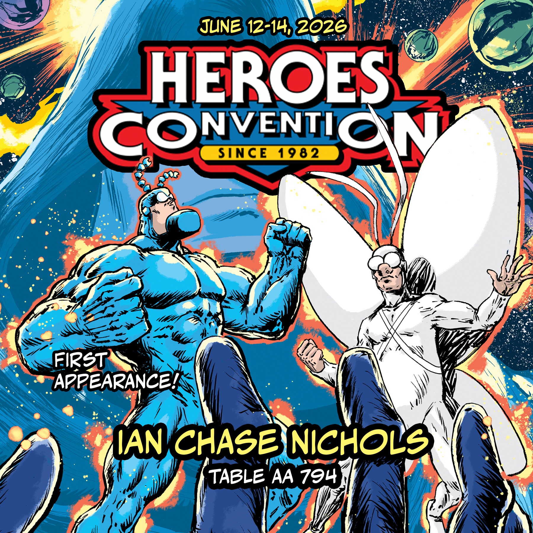 The week, I'll be at @heroesonline Heroes Con in Charlotte, NC. I'm really looking forward to it. I hope to see you there!