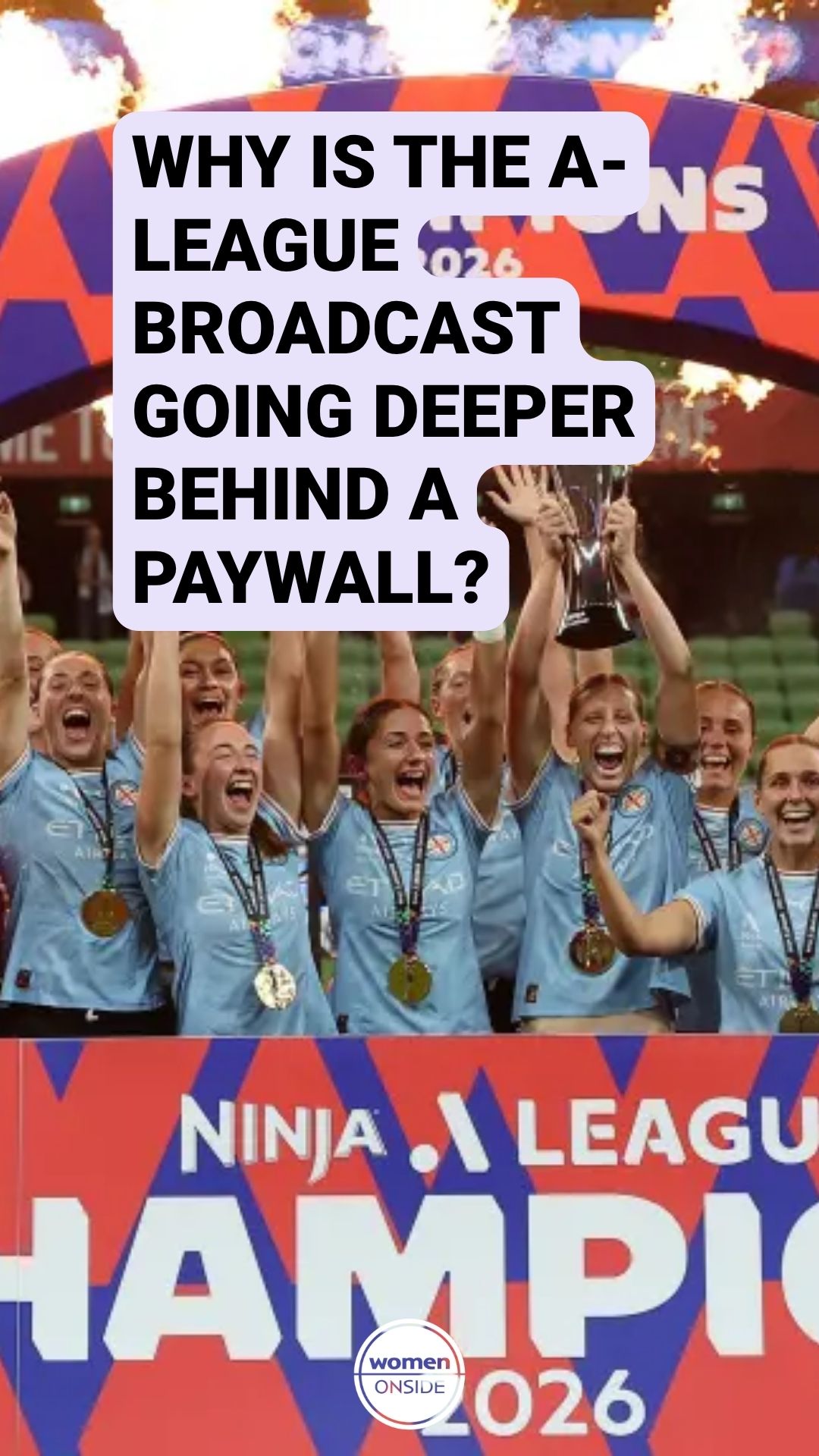 While women's football booms globally, our domestic game is facing invisibility.
Like our content? Click the link in our bio to becoming a member and support our work.
#womensfootball #womenssoccer