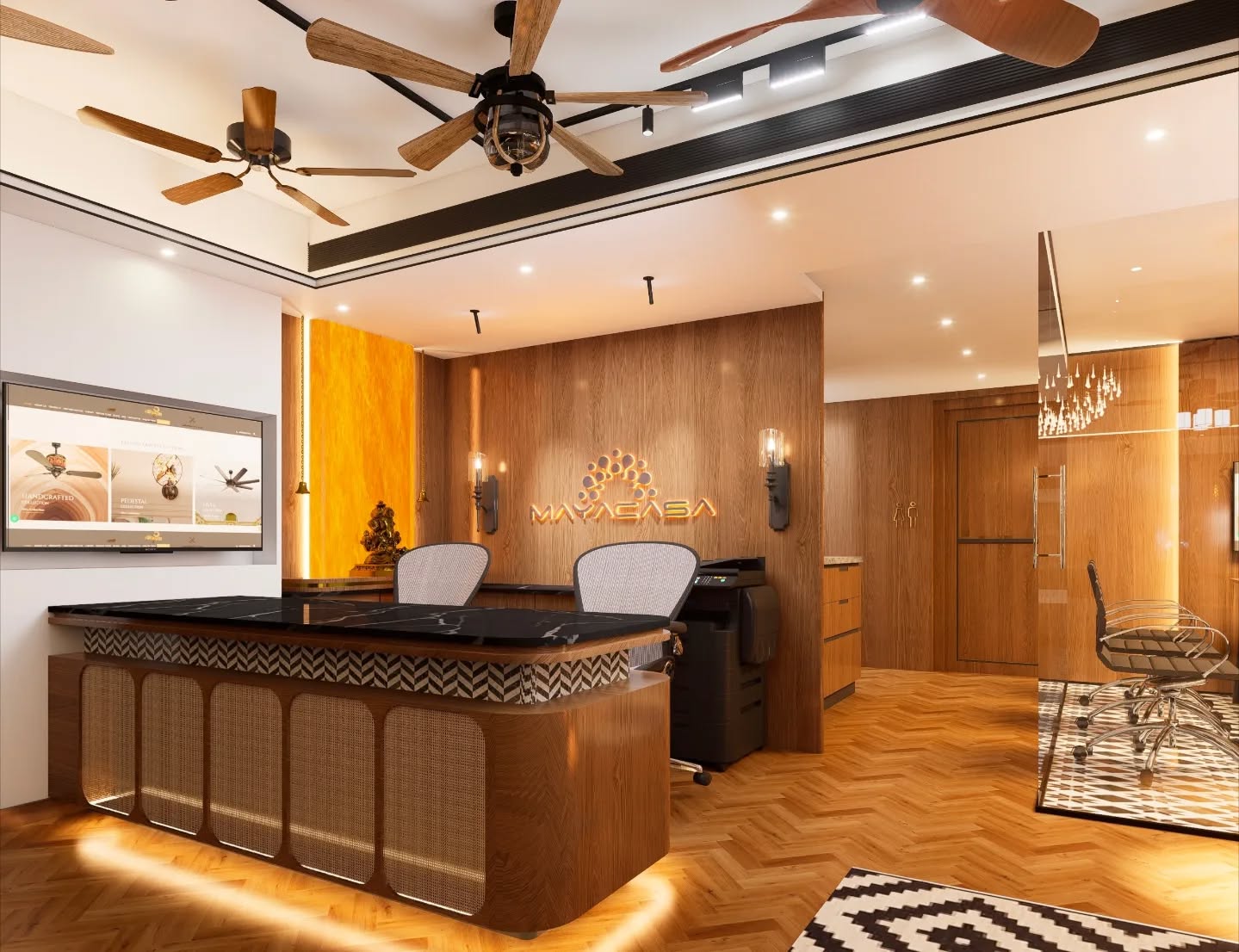 Not just fans on display.
An experience of air, design, and detail.
Where materials warm the space,
and movement brings it alive.
Design for - The Fan Studio, Bengaluru.
Designed to be felt, not just seen.
#interiordesign #retaildesign