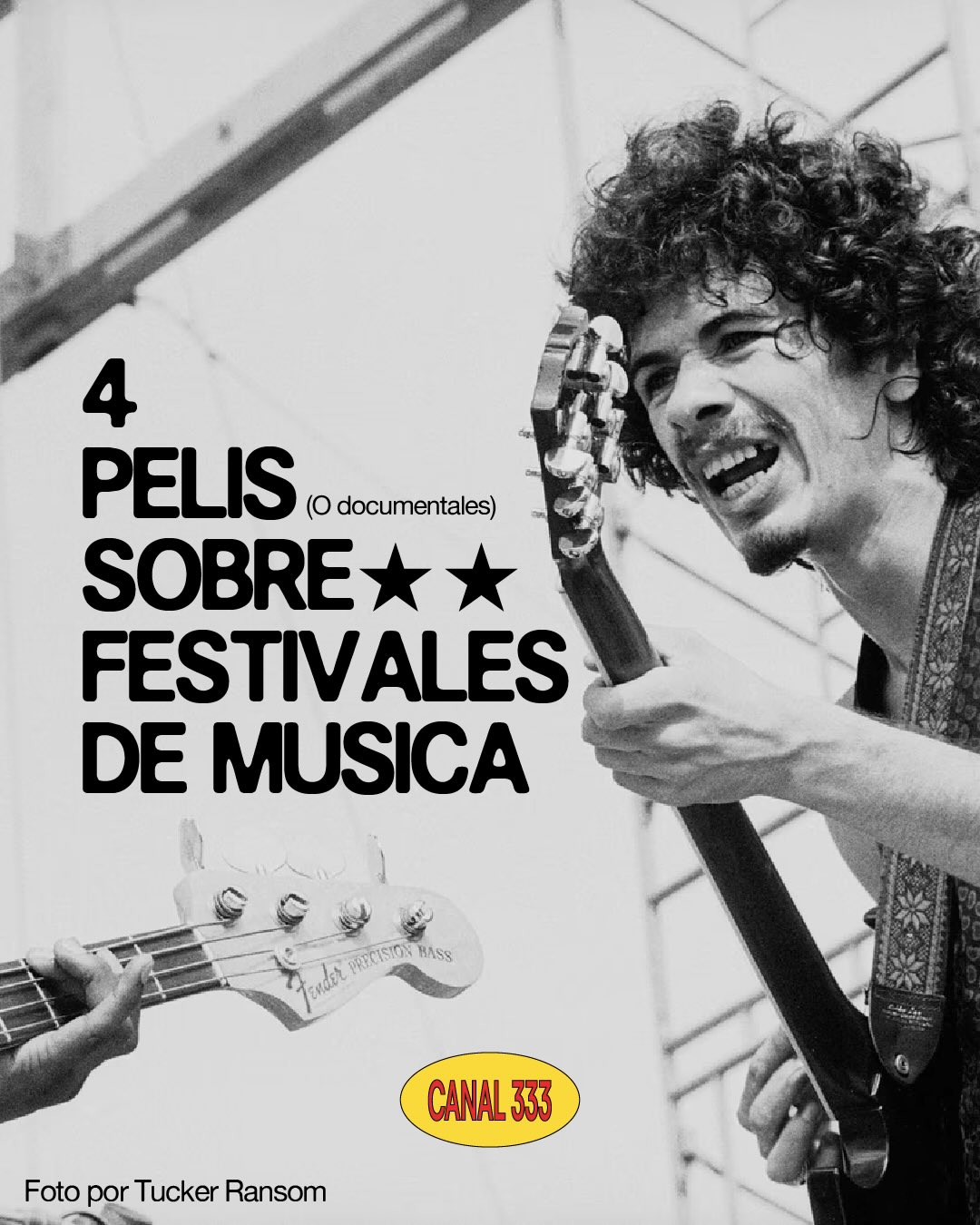 Documentales de festivales de música 📺👀