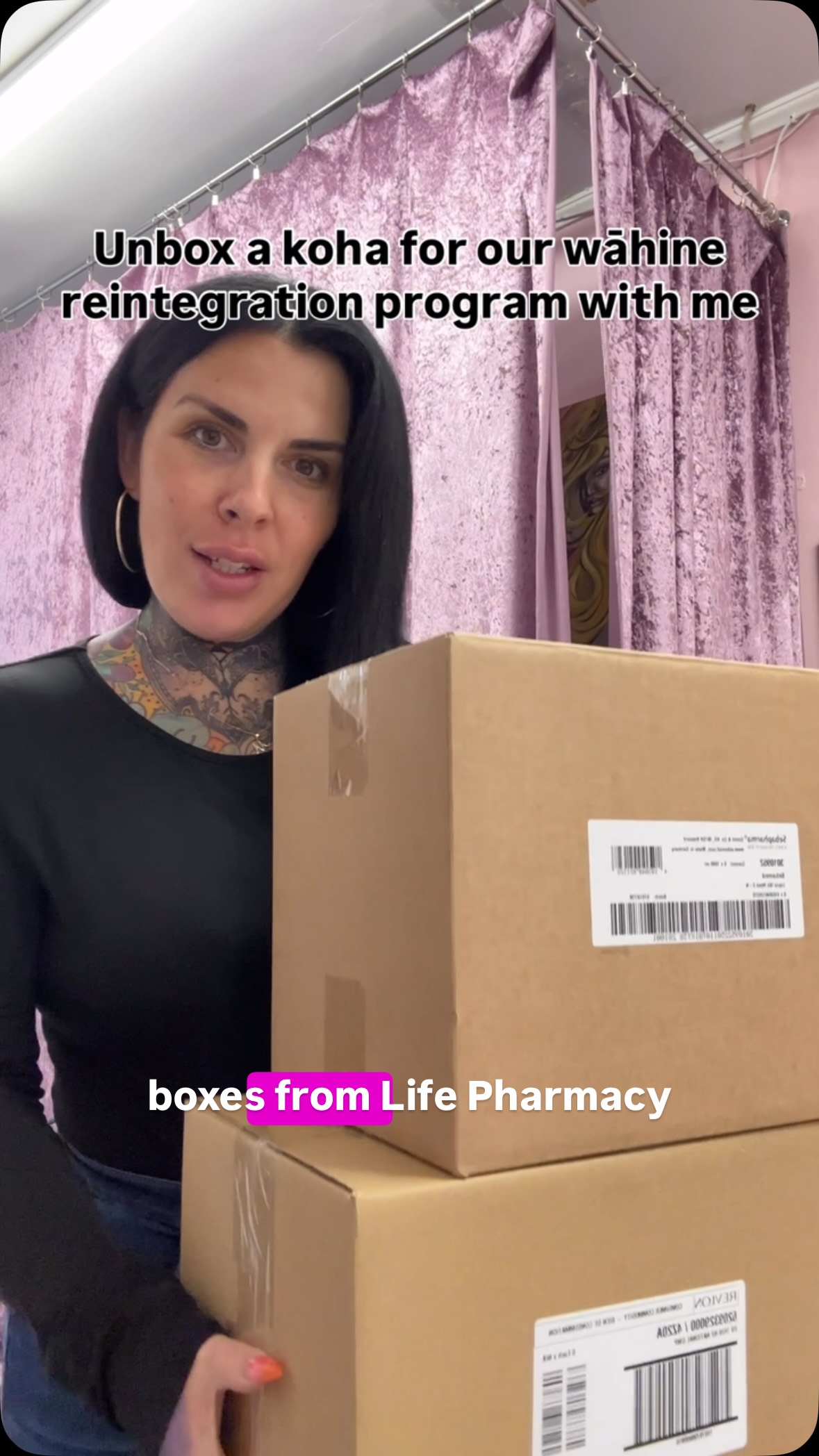 Big ngā mihi to Tracey at Life Pharmacy in Barrington for giving us this beautiful koha for the For Her Movement wāhine reintegration program absolutely blown away by the generosity 🖤
#healing #startingover #reintegration #womensupportingwomen #recovery