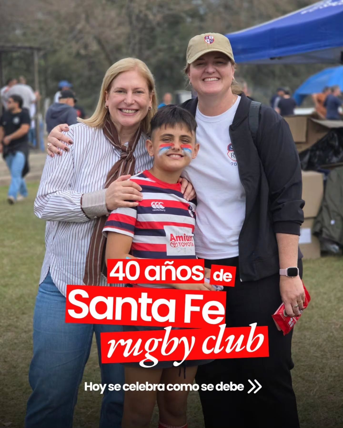 40 años de historia, de valores y de comunidad. 🏉
Acompañé el festejo del Santa Fe Rugby Club, con un clásico ante @clubcrai que este año tuvo un significado especial: la Copa de la Amistad, en honor a Jerónimo Fernández Bobbio y Salvador Passadore, dos amigos que el rugby nunca va a olvidar.
¡Felices 40, @sfrc_oficial!