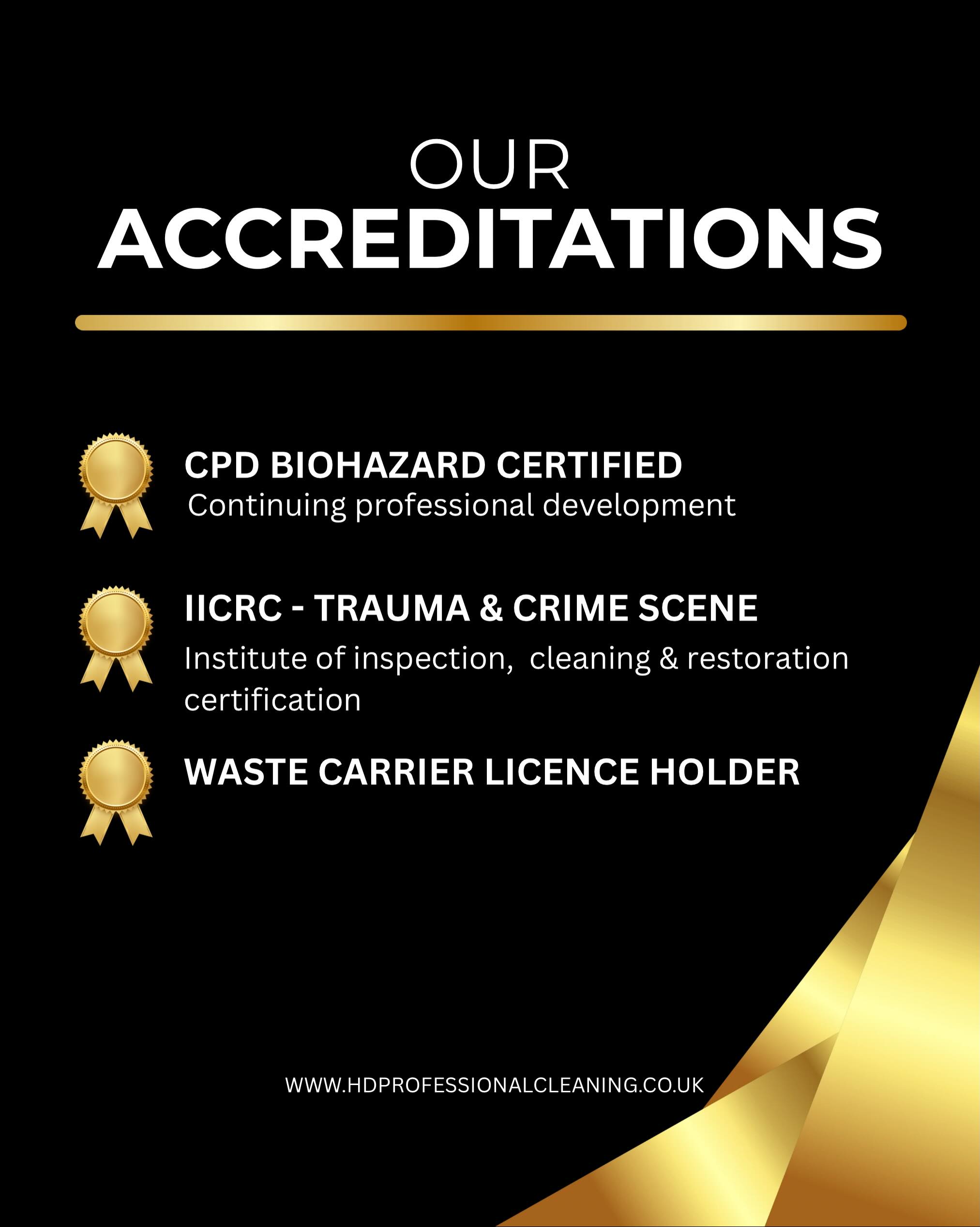 .
✨OUR ACCREDITATIONS ✨
We are very proud of our team and the accreditations we have so far!
We are always undergoing training to be able to complete each clean with the highest knowledge and standards. ✨
To book a clean please head to the website- Link in Bio