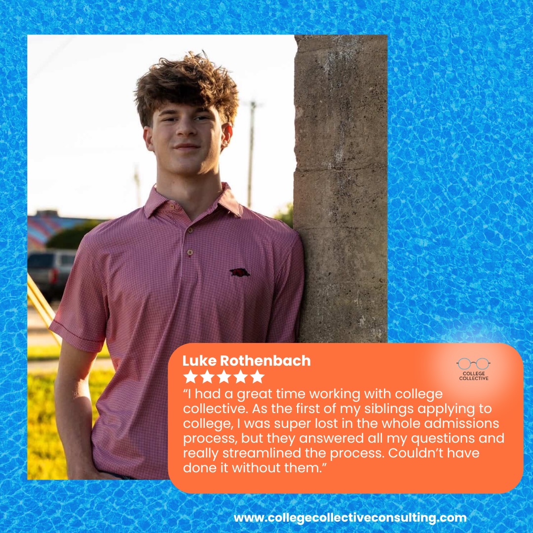 Luke, you are a natural-born storyteller. Thank you for trusting us to help polish your essays. And thank you for the kind words! ☺️
🚀 We love helping students navigate the college admissions process.
✅ We provide custom support to make sure we meet YOUR precise needs.
🔗 Check out our bio to sign up for a ✨ FREE✨ consult!
#collegeadmissions #collegeapplications #studentsupport #educationalresources #studentsuccess