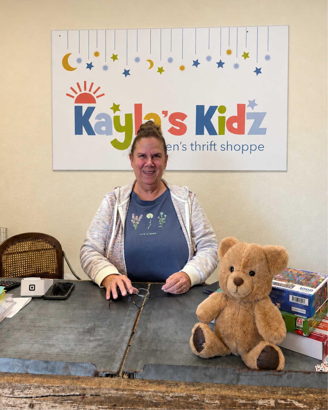 Good marketing doesn’t just live online. It shows up in the details - the sign on the door, the email someone opens, the website they trust, the handout they take home.
Over the last couple years, it’s been such a privilege to support @kaylaskidzsyv through seasons of growth, change, and community-building. I can’t wait to celebrate three years of Kayla’s Kidz - a much-needed business serving young families with a whole lotta heart.
#kidzthrift #smallbusinessmarketing #santaynezvalley