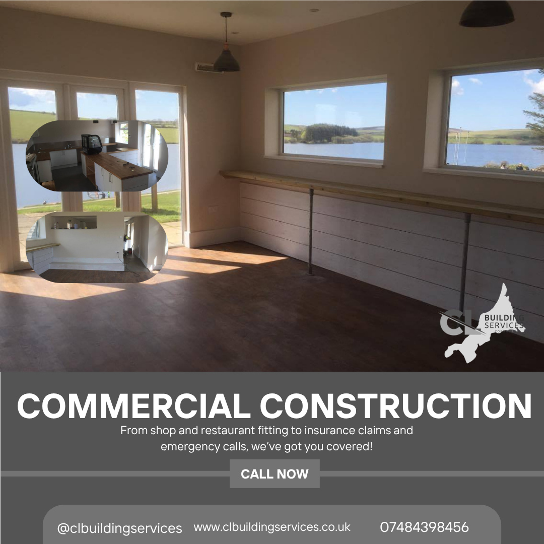 Reliable commercial construction services delivered on time and to the highest standard. From repairs and refurbishments to large-scale building works, CL Building Services has your project covered. 🏢🔨