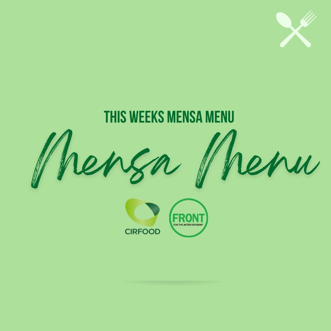 𝙈𝙚𝙣𝙨𝙖 𝙈𝙚𝙣𝙪
We share the menu of the Mensa every Monday in collaboration with Cirfood, so make sure to follow our Instagram if you want to receive the weekly updates!