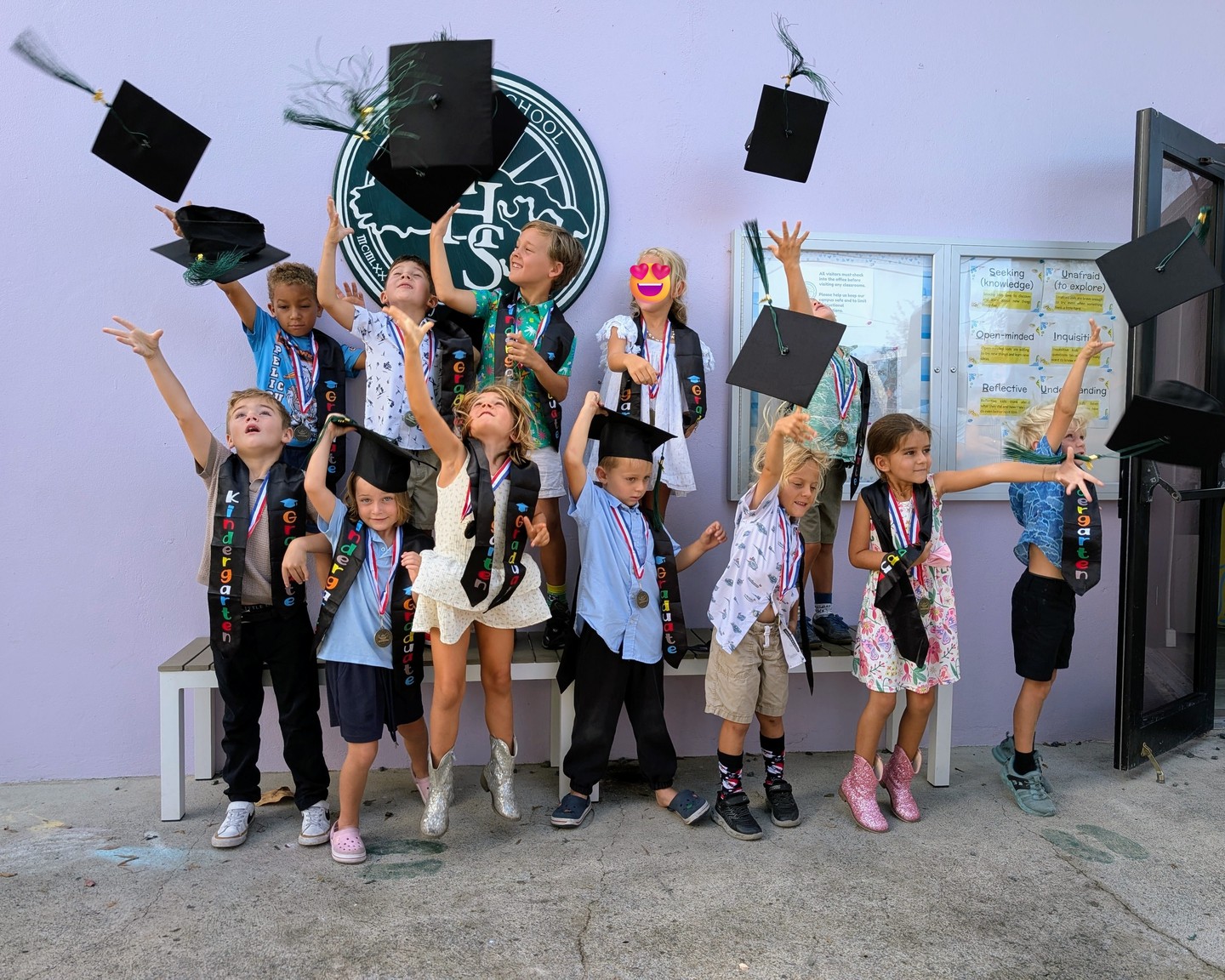 Kudos to our kindergarteners, who were officially promoted to first grade this week in a heartfelt ceremony that included musical performances by the class and a spotlight on the unique attributes each student brings to the class. Congratulations, Class of 2038!
#kindergartengraduation #firstgradeherewecome #classof2038
