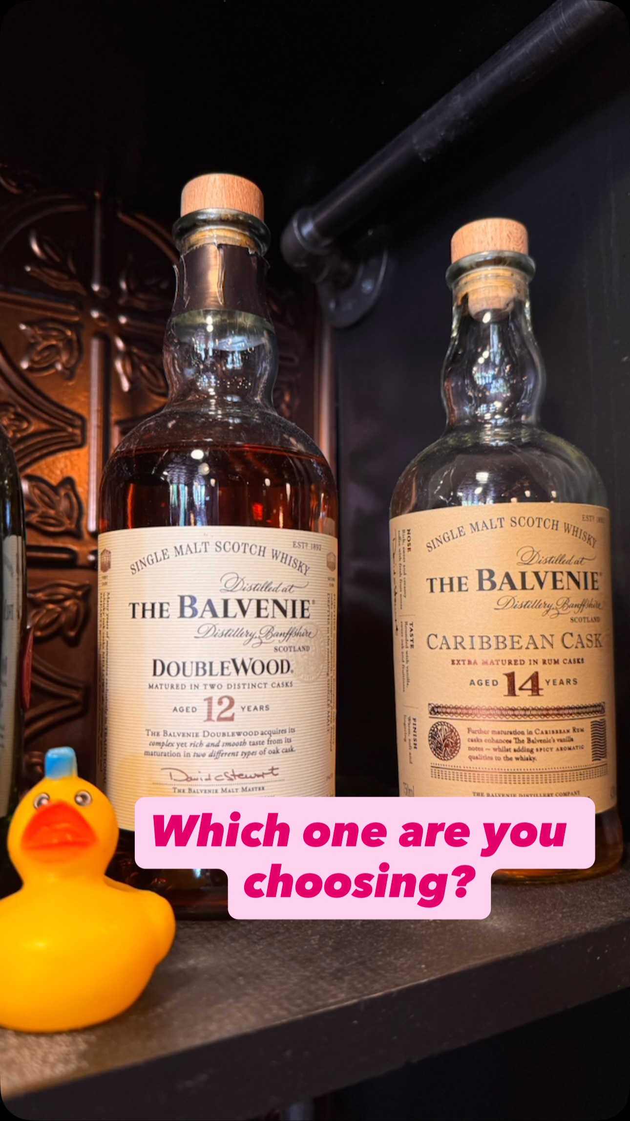 Which one are you choosing?
#blackducktavern #eastprovidence #bourbon #rubberduck