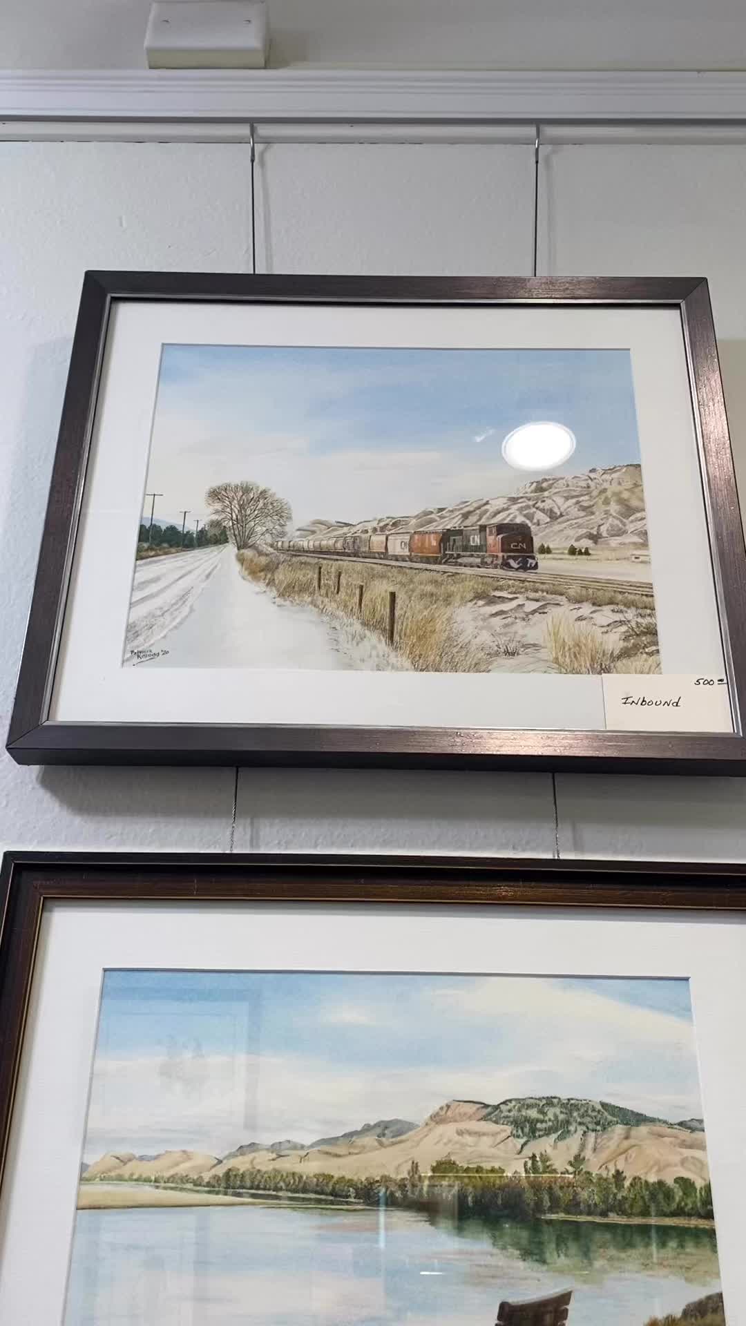 Sublime water colours capturing the essence of the Kamloops landscape. Our guest artist for the month , Patricia Kellogg is featured in the gallery only until June 30. Visit us downtown Tuesday - Saturday 10-4pm to experience our local art scene.
The Kamloops Courthouse Gallery 7 Seymour St West, across from City Hall.