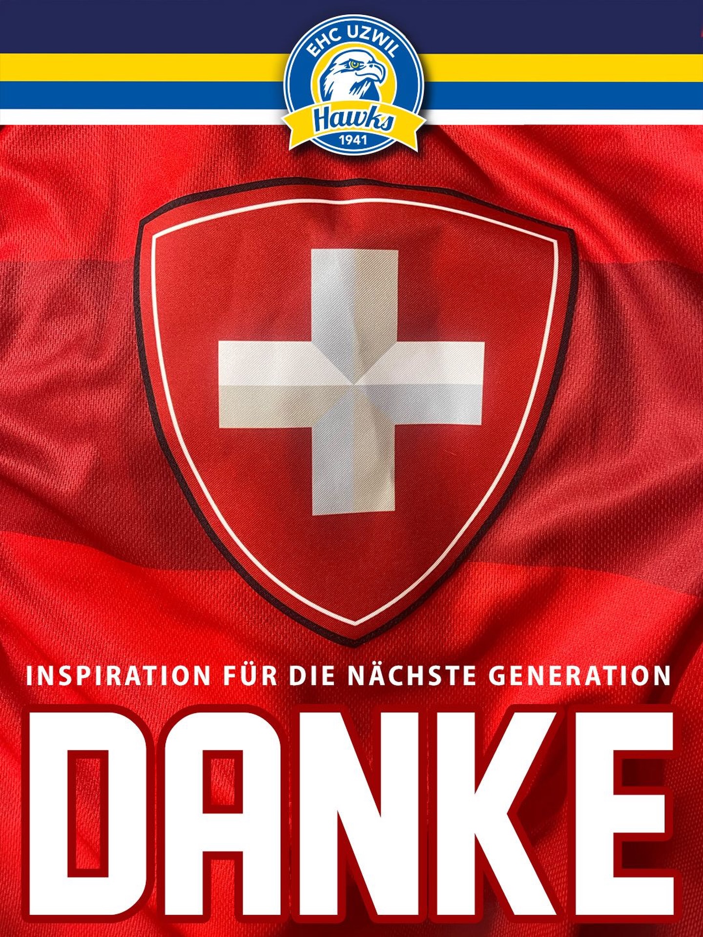 Nun ist fast eine Woche seit der unglücklichen Finalniederlage vergangen. Wir Fans haben das Ganze langsam verarbeitet – bei euch dürfte das wohl noch etwas länger dauern. Wir möchten uns bei der gesamten Schweizer Eishockey-Nationalmannschaft für zwei Wochen absolutes Spitzen-Eishockey bedanken🤝 Was ihr erneut gezeigt habt, war beeindruckend: Leidenschaft, Einsatz, Qualität und Emotionen. Leider hat es am Ende knapp nicht zur Goldmedaille gereicht – auch wenn sie euch wohl die ganze Eishockeywelt gegönnt hätte. Was bleibt: Ihr habt mit eurer Leistung wieder unzählige Kinder fürs Eishockey begeistert – und genau das ist unbezahlbar🙌 Vielen Dank für diese unvergesslichen Momente, wir sind stolz auf euch und freuen uns bereits wieder auf die nächste WM🥳
#ehcuzwil #ehcuzwilhawks #swissicehockey #silvermedal #proud