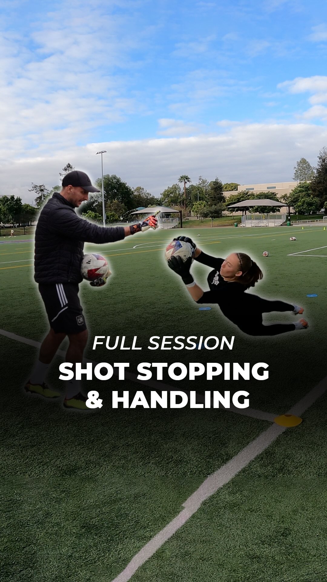 🎯 Full Session on YouTube (link in bio)
📝 Goals for the Session:
1. Proper weight distribution – managing bodyweight from the acceleration phase, through deceleration, and into a balanced final set position
2. Reactions at and off the angle: combining a loading bottom hand with a negative step
3. Set and re-set off the striker’s touch: recognizing when to take ground vs holding their position
#goalkeeper #gk #soccer #goalkeeping #football