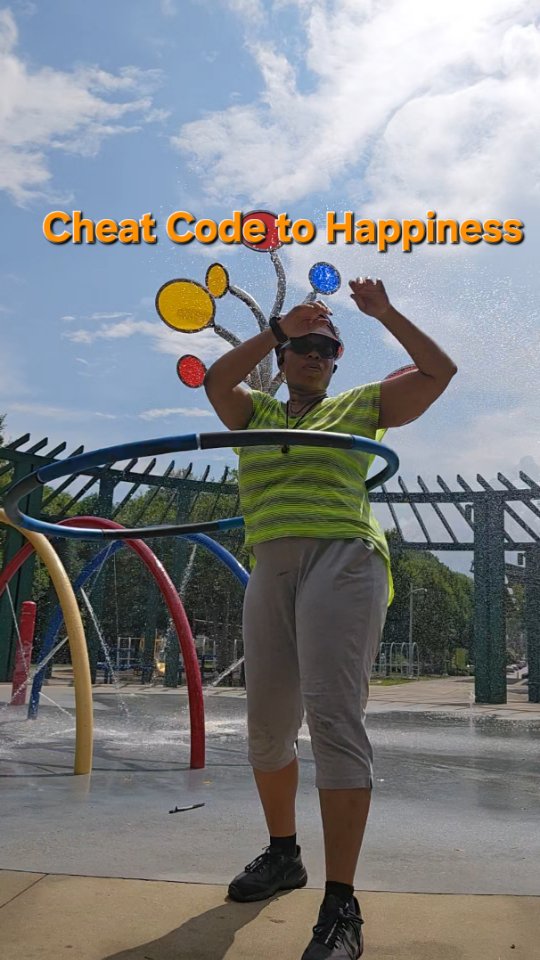 I was just wandering around when I found THIS...
#HulaHoop #OutdoorWorkout #HiddenGem #ExploreMore #JoyInTheJourney