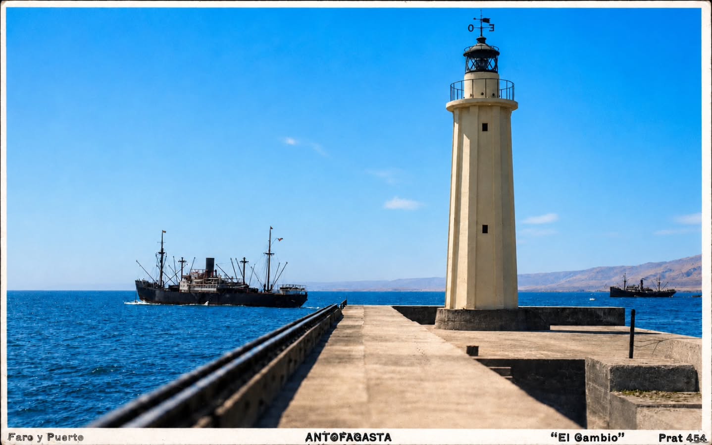 Faro de Antofagasta. c1930s-40s
#antofagasta