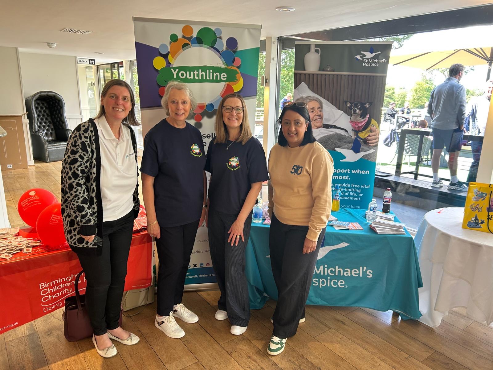 A lovely afternoon at the TD SYNNEX Charity Golf Day at Foxhills Club & Resort.
Janet and Collette from Youthline were delighted to attend and spend time with Emma and Chanda from TD SYNNEX.
We’re incredibly grateful for the ongoing support TD SYNNEX has shown Youthline.
Partnerships like these help us continue providing vital mental health support to young people across Bracknell Forest.
Thank you for having us, and we hope everyone enjoyed a fantastic day on the course! ⛳💙
#comminitysupport #charity