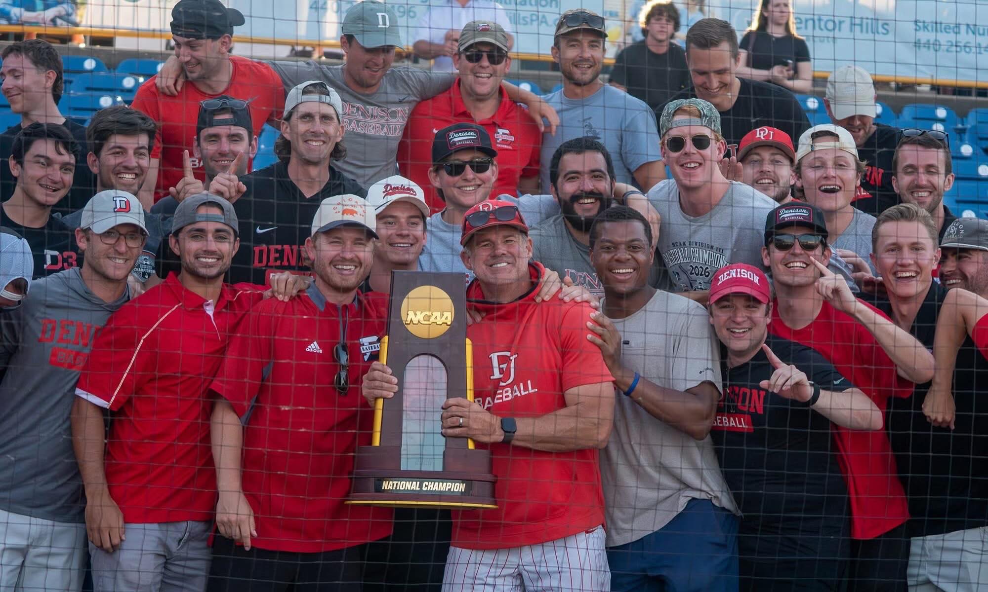 Congrats to our friend and Chris Sidick’s college Coach Deegan and Denison University for winning the National Championship!
