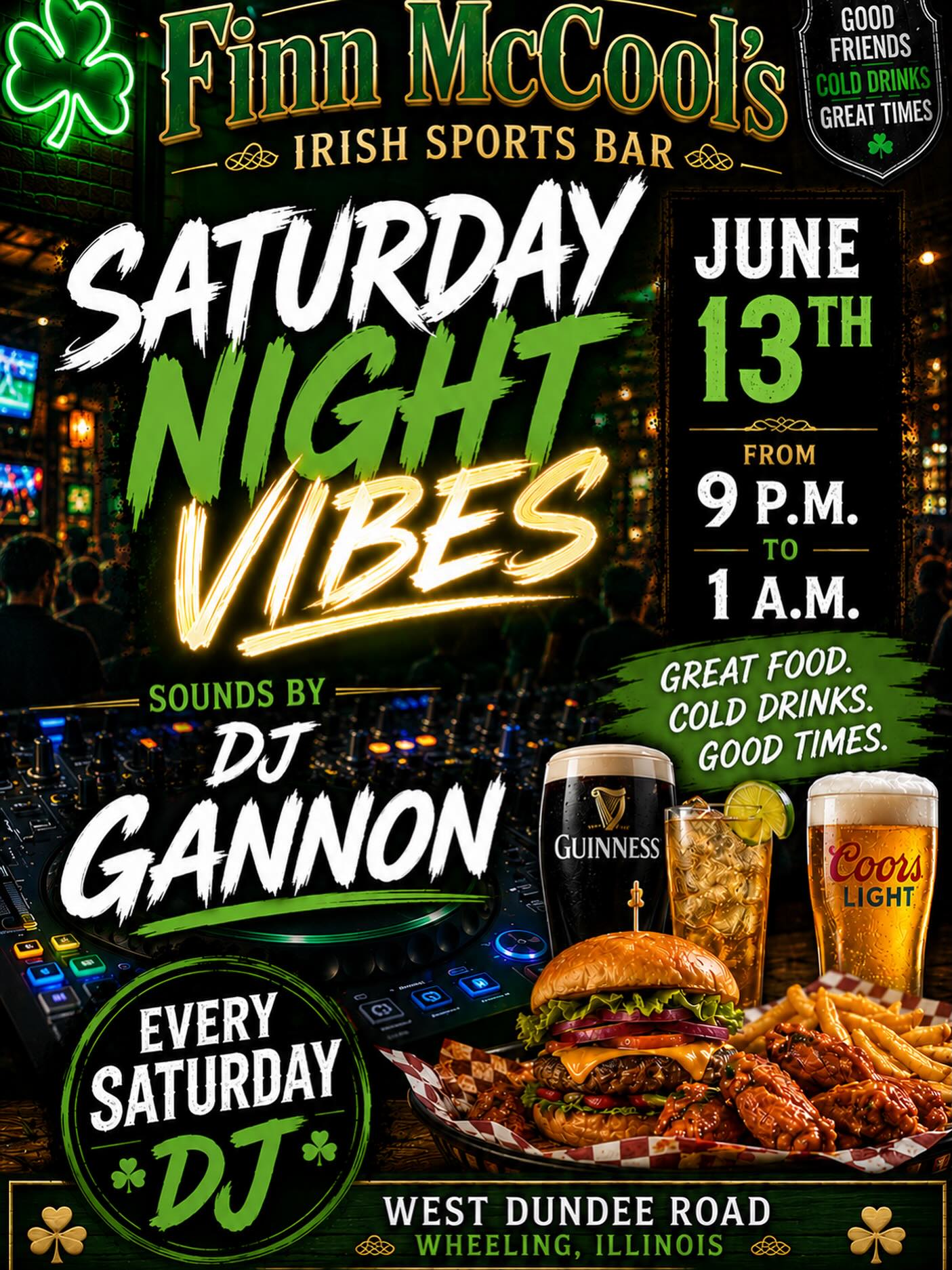 I donβt always stick to weddings. This Saturday come out for a drink and shake your tails ππΆ