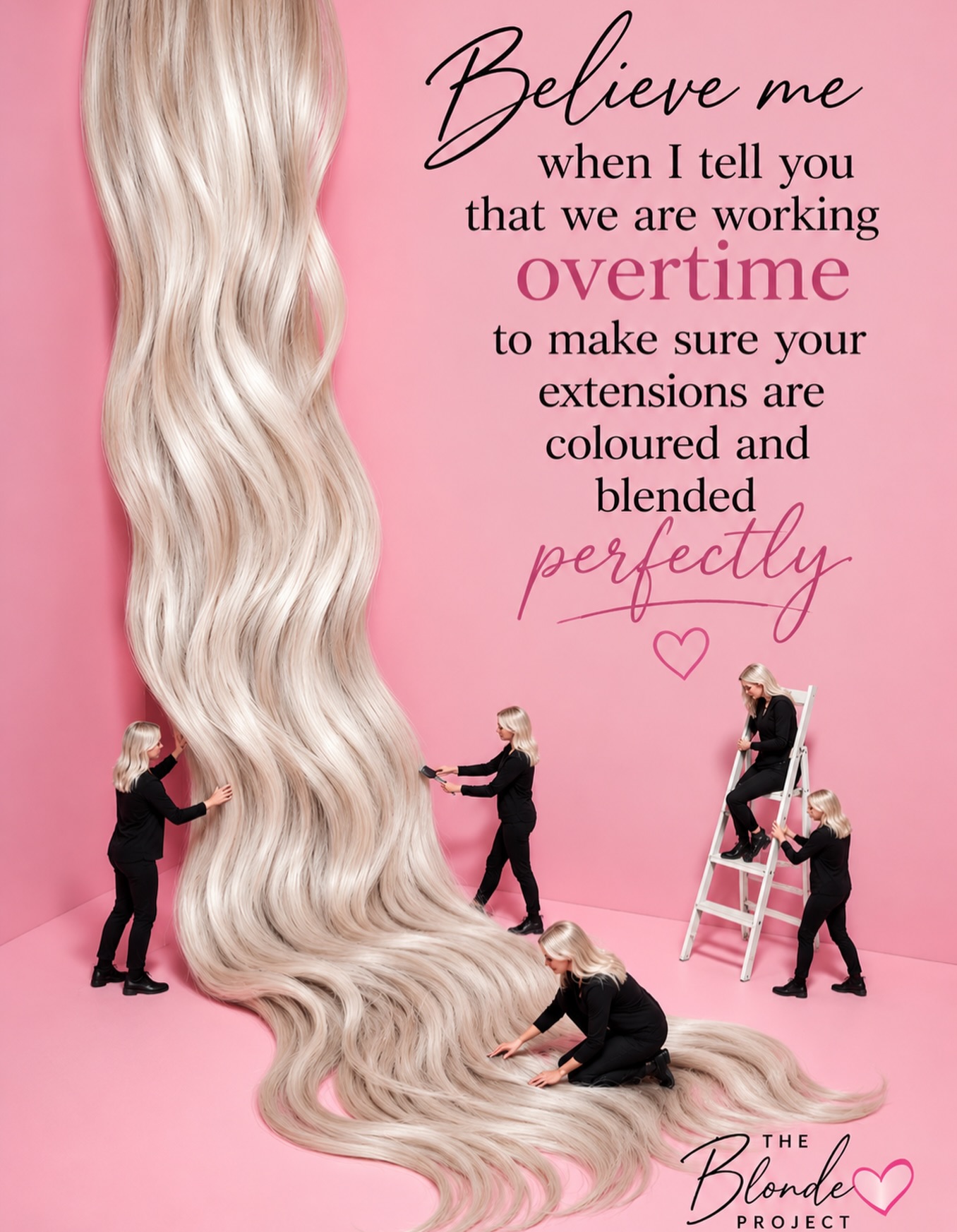 ✨ The secret behind seamless extensions? Time, precision, and attention to every detail.
Believe us when we say we work overtime to make sure your extensions are coloured, toned, and blended to perfection. From custom colour matching to the final style, every step matters because beautiful extensions should look like they grew right out of your head.
At The Blonde Project, we’re committed to creating flawless, natural-looking results that leave you feeling confident and beautiful. 🤍
#yychairextensions #yycblonde #yycbeauty