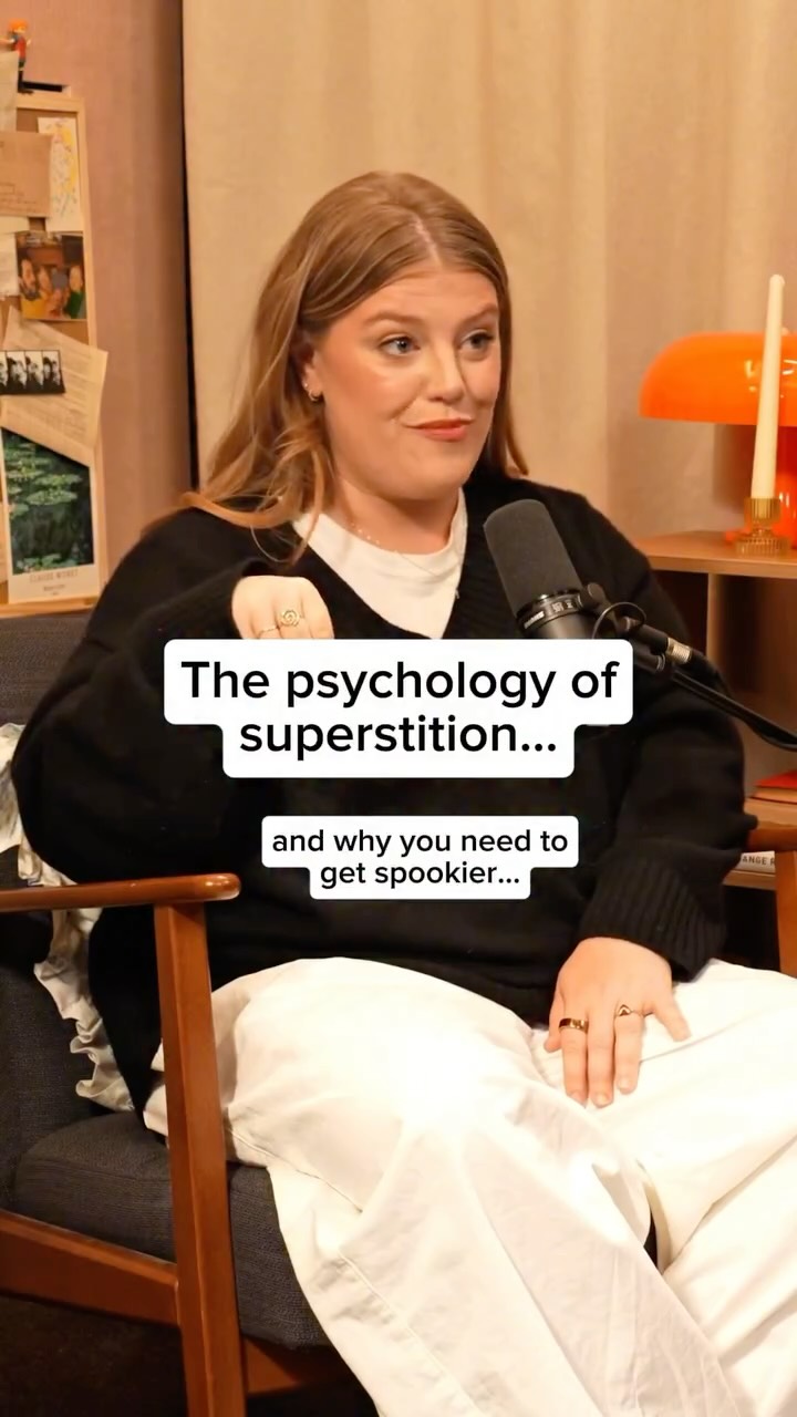 What’s your biggest superstition?
Mine is, don’t tell people good news until it’s 1000% confirmed. Drop yours below!
Full episode on @netflix
#psychology #superstition #manifestation #emotionalregulation #podcast