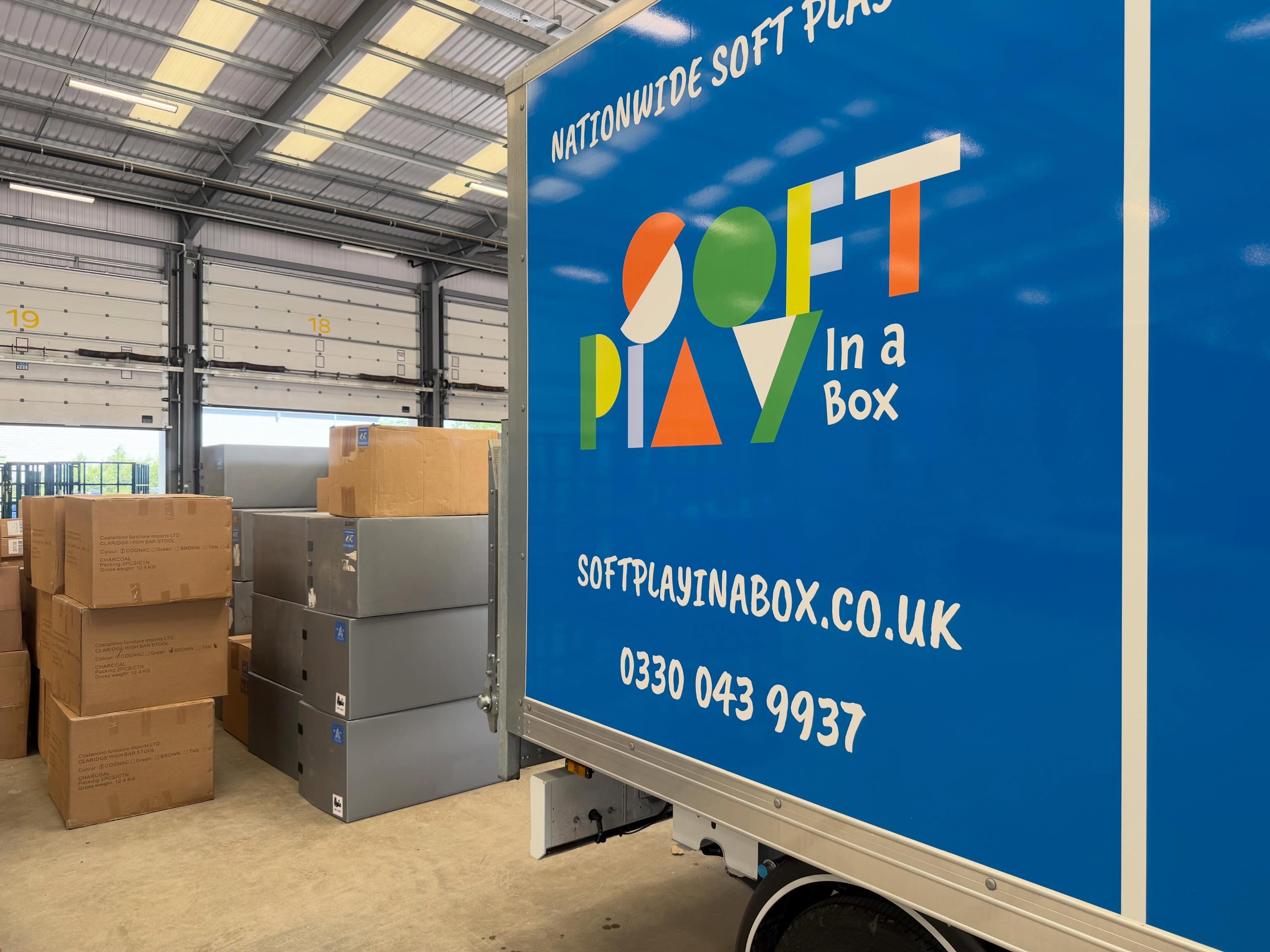 Tuesday lunchtime, and the first lorry load of boxes sets off on their travelsā¦
A huge weekend for Soft Play and Sleepover packages!
Bon voyage!š
www.softplayinabox.co.uk
www.sleepoverinabox.co.uk
#softplayhire #sleepoverparty #softplayhirelondon #firstbirthdayparty #ukmums