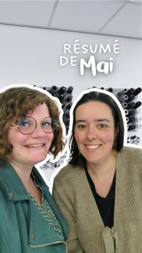 🤗 Résumé du mois de MAI
Un mois plus calme et moins rempli, avec les ponts mais nos élèves et nos clients sont toujours au rendez-vous 🥰
Des commandes finies, en cours et de nouveaux devis !
Merci à tous.tes de continuer à nous soutenir et à nous faire avancer, le mois de juin est bien entamé et il vous réserve plein de belles choses 😉