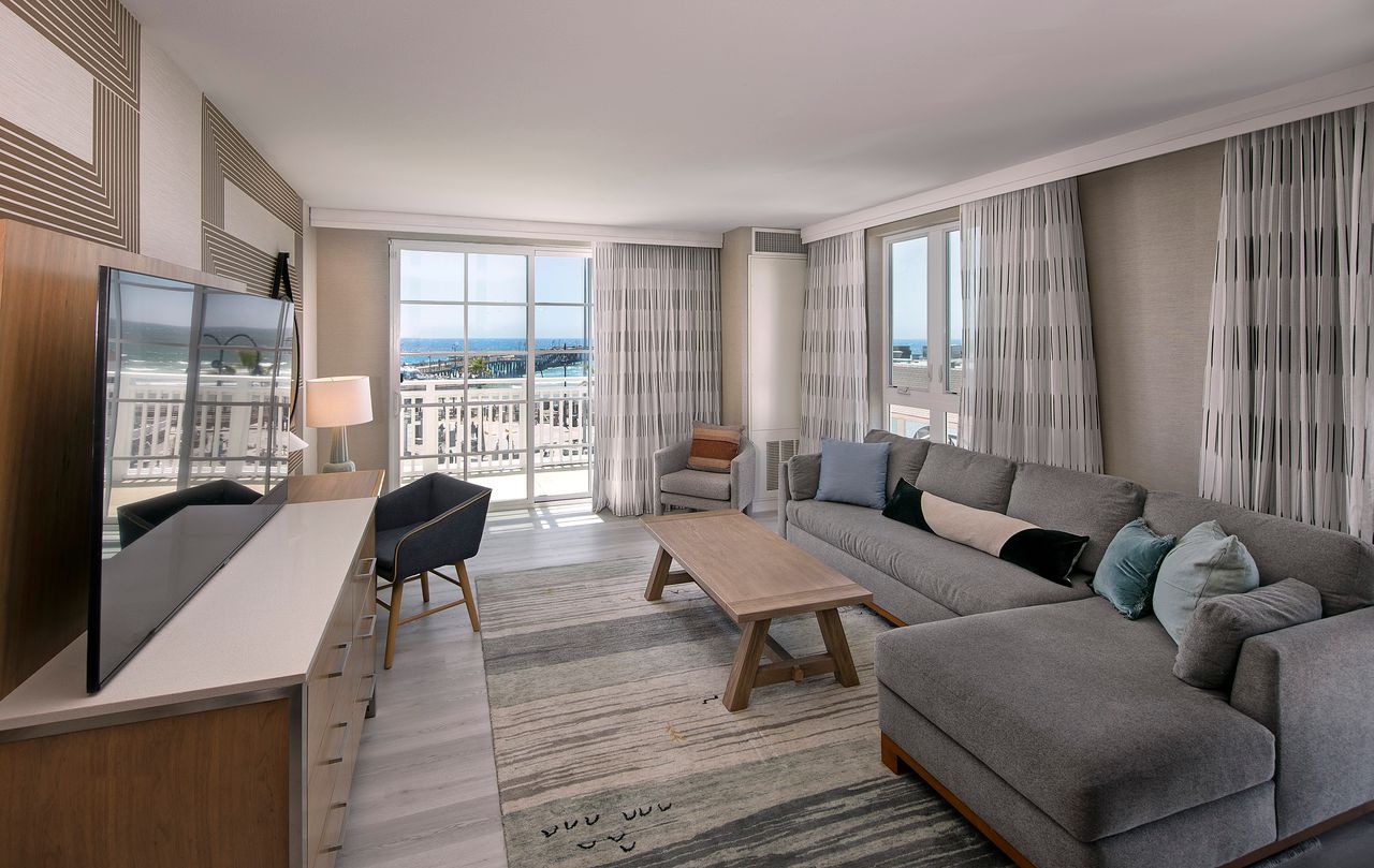 POV: you booked the upgraded room with the coastal views. ☀️🌊
.
Cozy coastal vibes, space to unwind, your own balcony, and views that make sunset plans easy.
.
Ready for your next coastal escape? Book your stay through the link in bio.