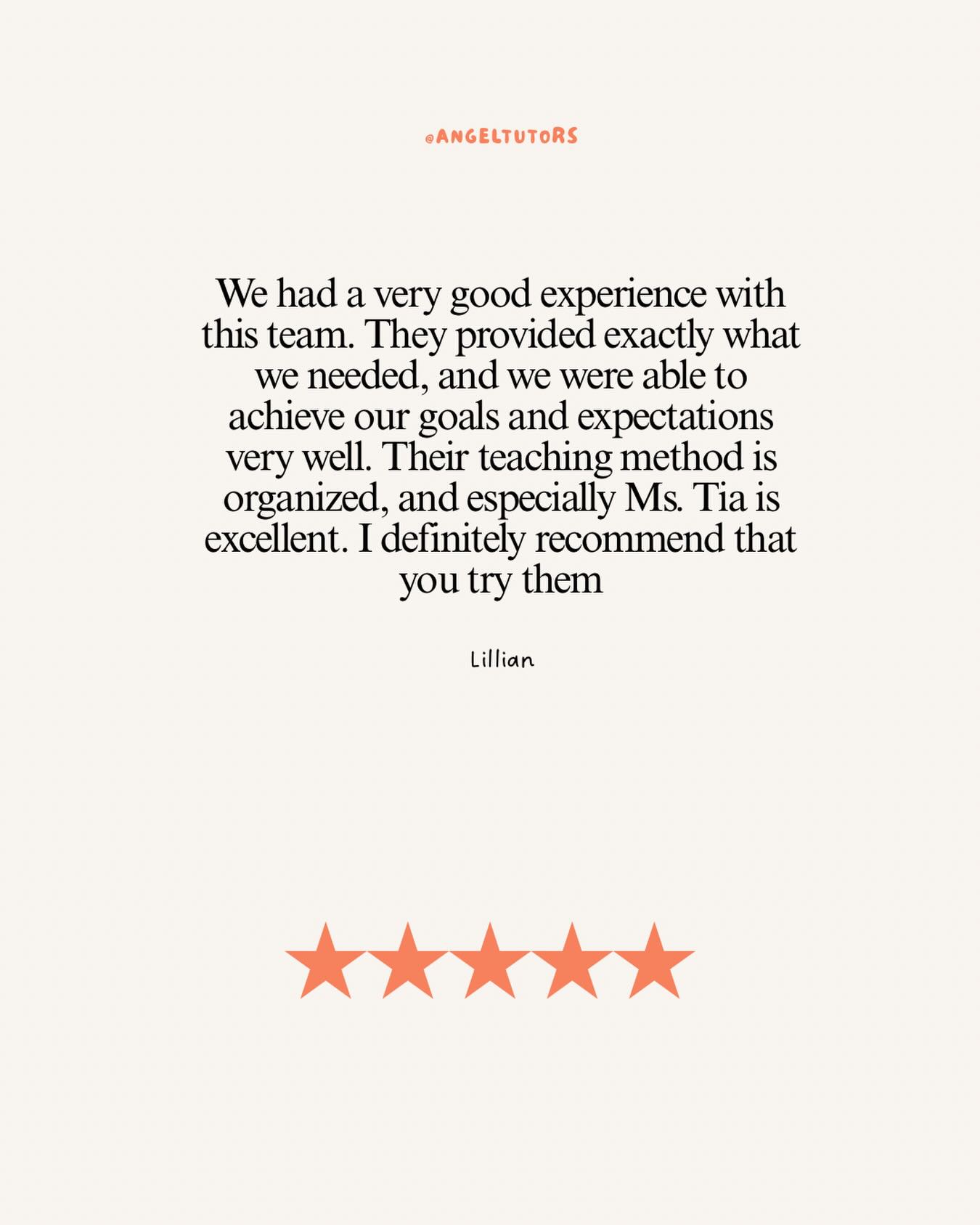 ✨ Another happy family, and feedback like this means the world to us! ✨
At Angel Tutors, we’re passionate about providing personalised, high-quality tuition that helps every child reach their full potential. Hearing that our support helped this student achieve their goals and exceed expectations is exactly why we do what we do.
Whether your child needs support with confidence, academic progress, exam preparation, or reaching specific learning goals, our experienced tutors are here to help every step of the way.
📚 Tailored 1:1 tuition
🌟 Experienced and qualified tutors
🏡 Home-based and online lessons available
Thank you to all of our wonderful families for being part of the Angel Tutors community.
#AngelTutors #TutoringDubai #StudentSuccess #ParentTestimonial #PrivateTutor