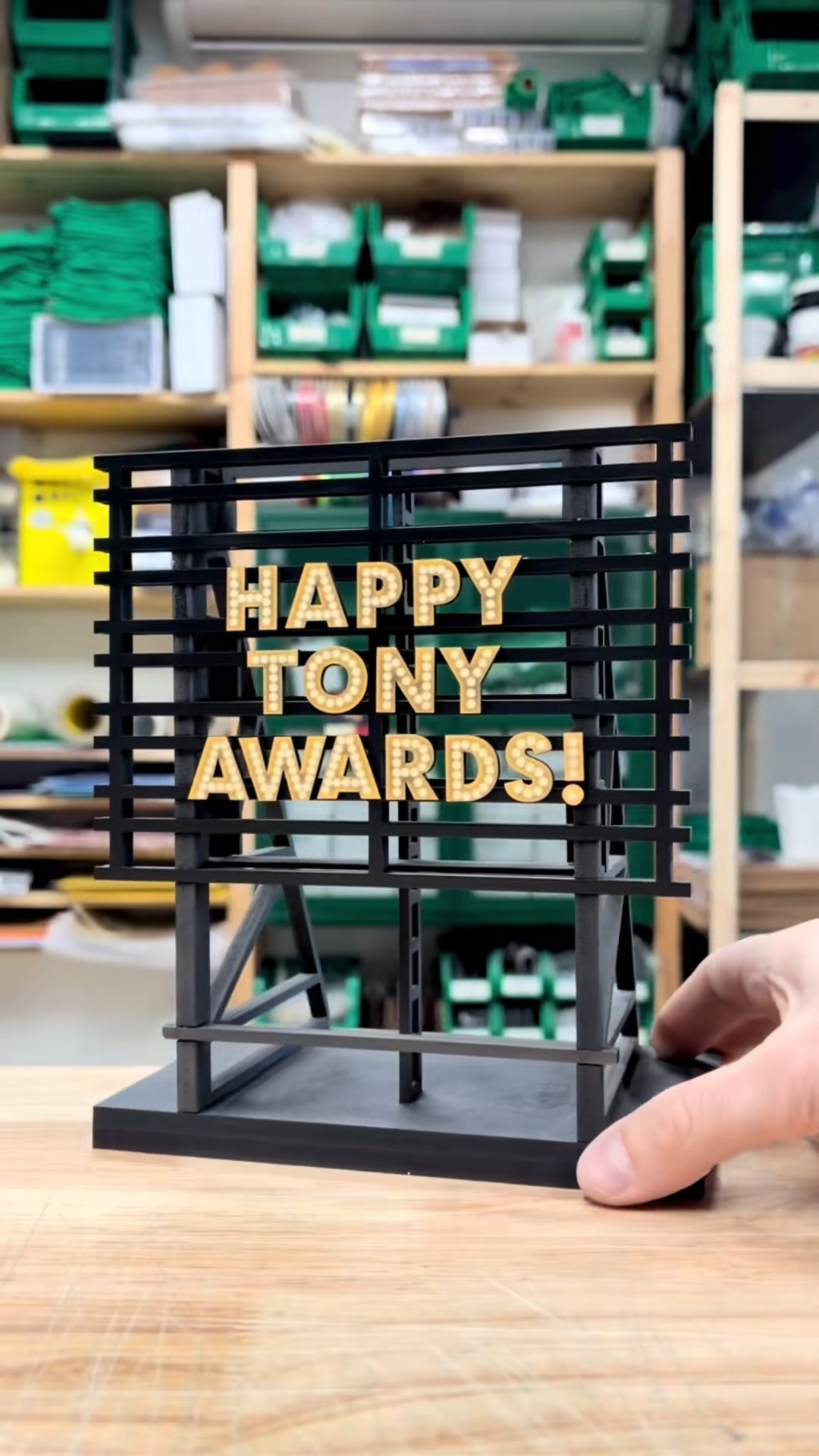 🚨NEW MERCH ALERT🚨
As Broadway marquees go digital, we find ourselves constantly returning to the 1913 marquee letterboard above the Booth Theatre. And after many months of engineering, we finally made our own…and now you can own it too!
Get yours today in our Gift Shop, either online or in-person! #LinkInBio