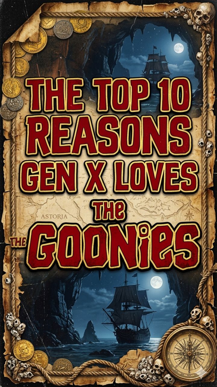 41 years later and The Goonies still feels like peak Gen X childhood: no phones, no supervision, just treasure maps, danger, and loyalty.
#GenX #TheGoonies #80sMovies #80sKids #Gooniesneversaydie