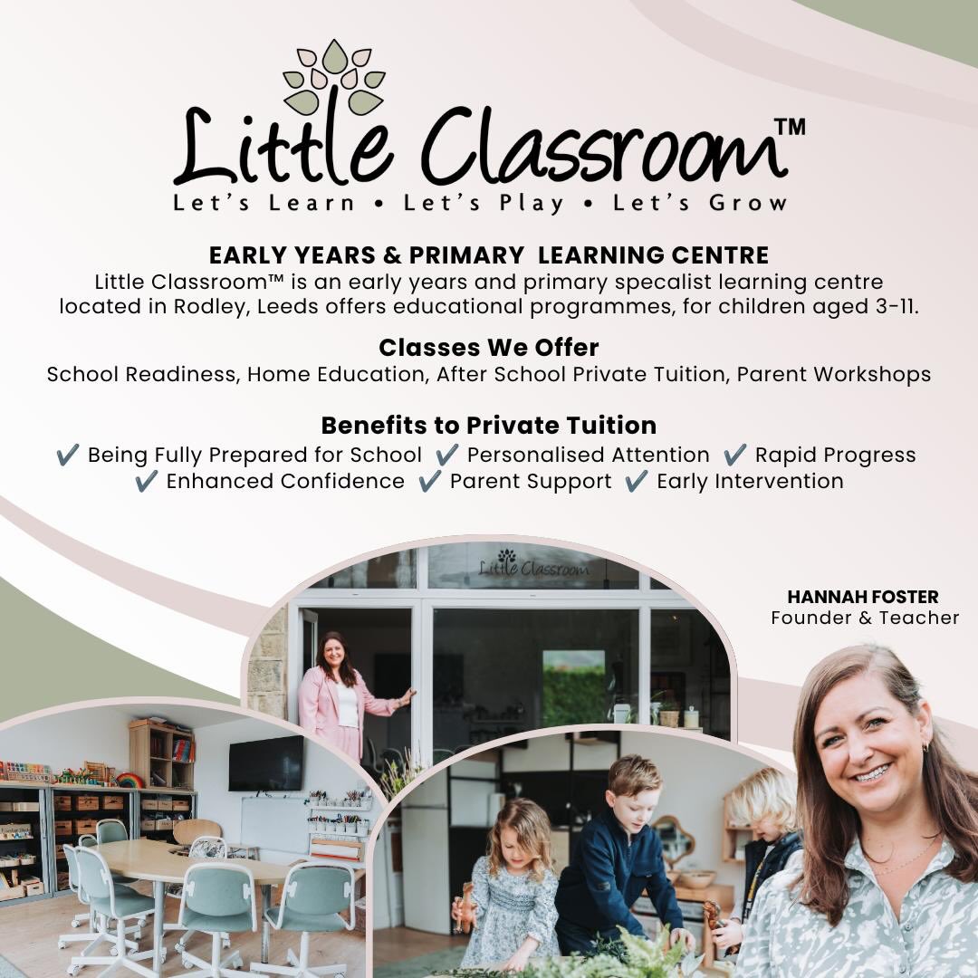 Primary Tutor – September Availability
I have a few spaces becoming available from September for primary-age pupils.
I offer:
* Pre-school classes
* Home education support
* After-school tuition
If you’re interested or would like more information, please get in touch.