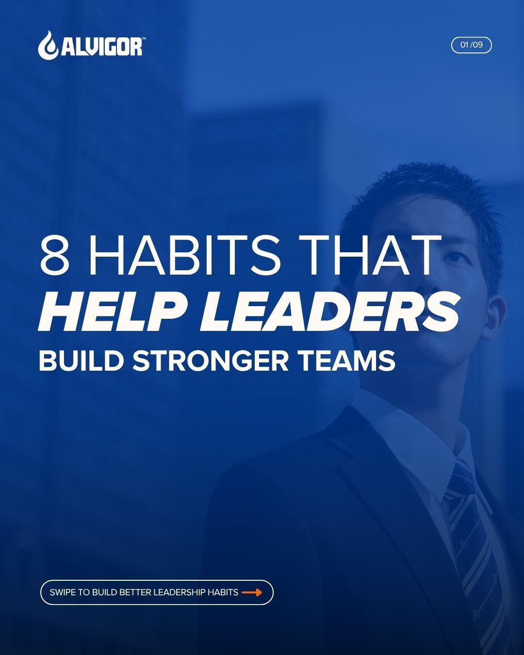 Leadership is not just about having authority. It is about creating clarity, trust, growth, and momentum for the people around you.
These 8 practical habits can help leaders earn trust, build stronger teams, and get better results.
Save this post as a reminder for your leadership journey.
#ALVIGOR #Leadership #LeadershipTips #LeadershipDevelopment #TeamLeadership #ManagementTips #PeopleManagement #BusinessGrowth #WorkplaceCulture #TeamBuilding #ProfessionalGrowth #PersonalDevelopment