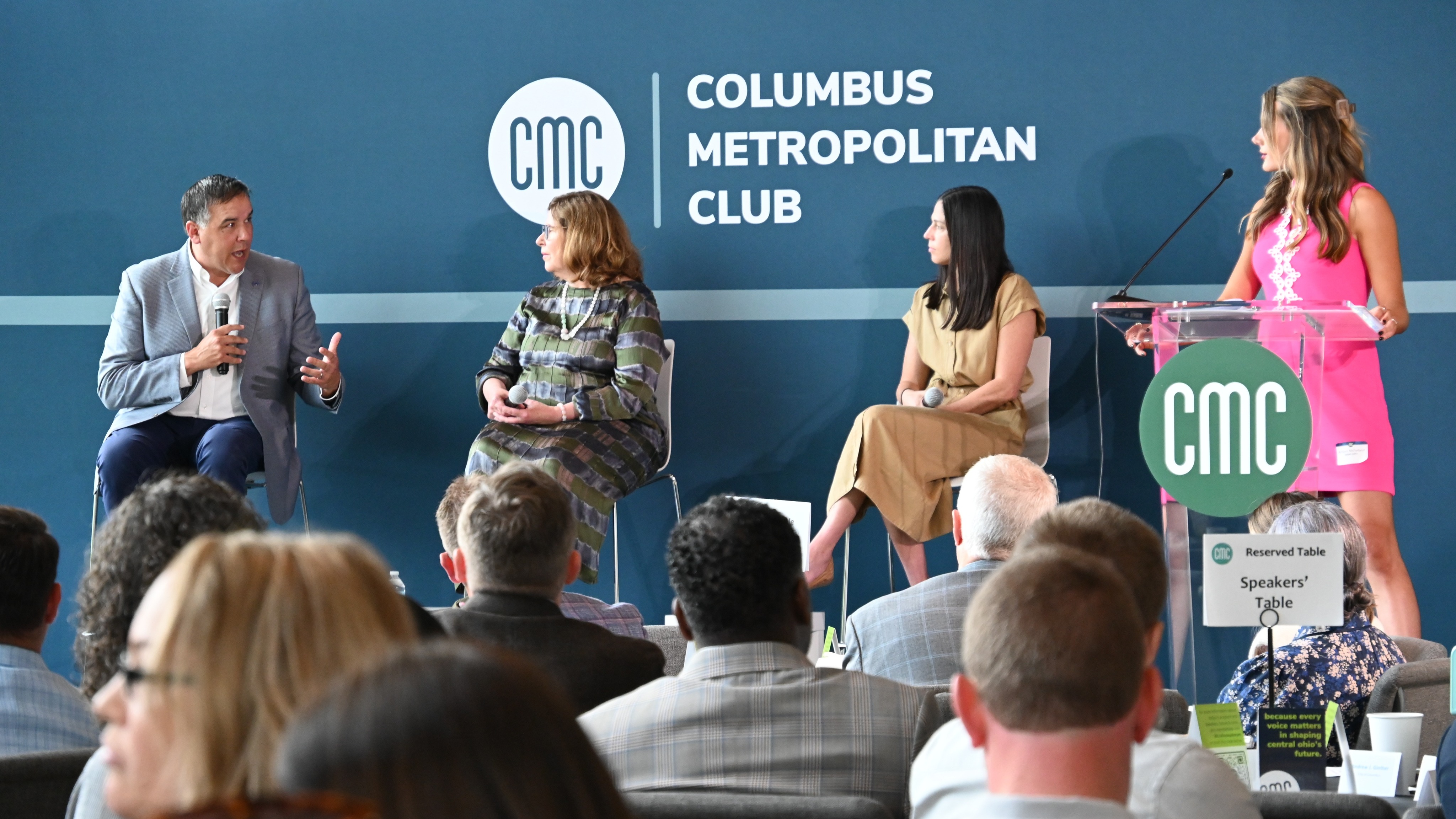 The Department of Neighborhoods team members and other City of Columbus employees joined together today to attend the Columbus Metropolitan Club luncheon about Columbus' new National Women's Soccer League (NWSL) team in 2028.
This landmark franchise brings major investment, new facilities, and a massive boost to our region's economic and civic future.
How did this historic deal happen? Who stands to benefit? What will it take to turn this new team into lasting, equitable public value?
Today's forum dug deep into all of that and we're excited for the future of women's soccer in Columbus! The incredible panel of local leaders and experts broke down what this means for the rising power of women's sports and Columbus’s growing national profile.
The panel included:
🔹 Mayor Andrew J. Ginther – City of Columbus
🔹 Linda Logan – CEO & President, Greater Columbus Sports Commission
🔹 Mary Shepro – President of Business Operations, Columbus Crew
🎙️ Kristen McFarland (Moderator) – News Reporter, WBNS 10TV
#NWSL #ColumbusSports #WomensSports #ColumbusOhio #CivicPride #SportsBusiness #Neighborly