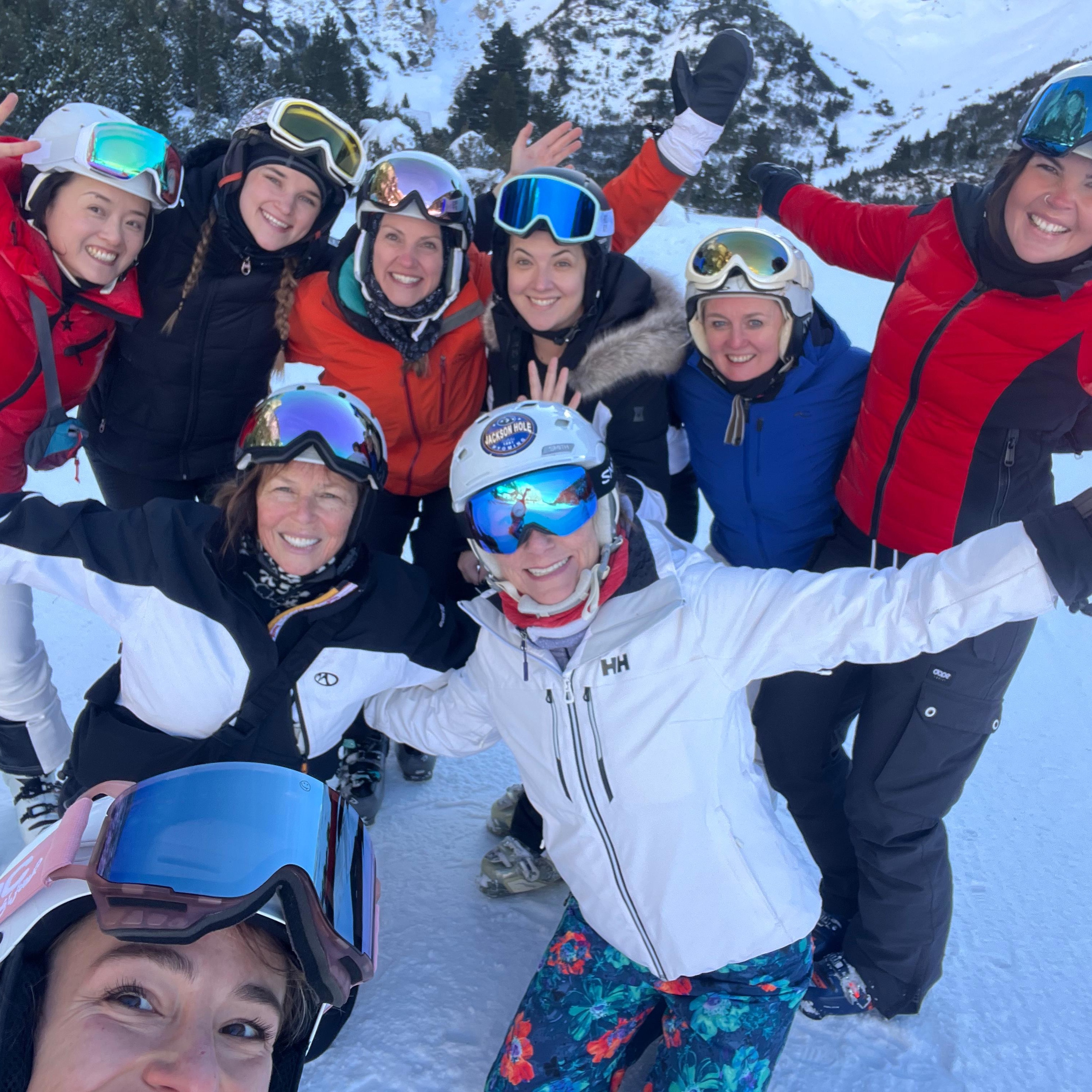 Firstly, a huge thank you to every woman who joined us this winter and helped make this season one of our most memorable yet.
Whether you came to the Dolomites, joined us in Nendaz, booked your first-ever solo ski holiday, or returned for another WoW adventure, thank you for being part of it. The laughter, friendships, stories, mountain lunches, coffee stops, and shared experiences are what make these weeks so special, and we honestly couldn’t do it without you.
We’ve been a little quiet recently, but only because we’ve been busy behind the scenes planning our 2026/27 season and getting excited about doing it all over again.
It’s Monday. The weekend has been and gone.
Summer is stretching out ahead of us. But if you’re anything like us, there’s always a small part of your brain thinking about winter✨
About that first morning clicking into your skis..
About bluebird days and fresh corduroy pistes..
About discovering a new favourite run, stopping for coffee with a view, laughing your way around the mountain with a group of women who were complete strangers just a few days earlier..
The beauty of having a ski holiday booked isn’t just the week itself, it’s having months of excitement, anticipation, and daydreaming ahead of you.
So while you’re enjoying summer, perhaps it’s time to give yourself something wonderful to look forward to!
We’re already counting down the days.
Winter 2026/27, we’re ready for you.